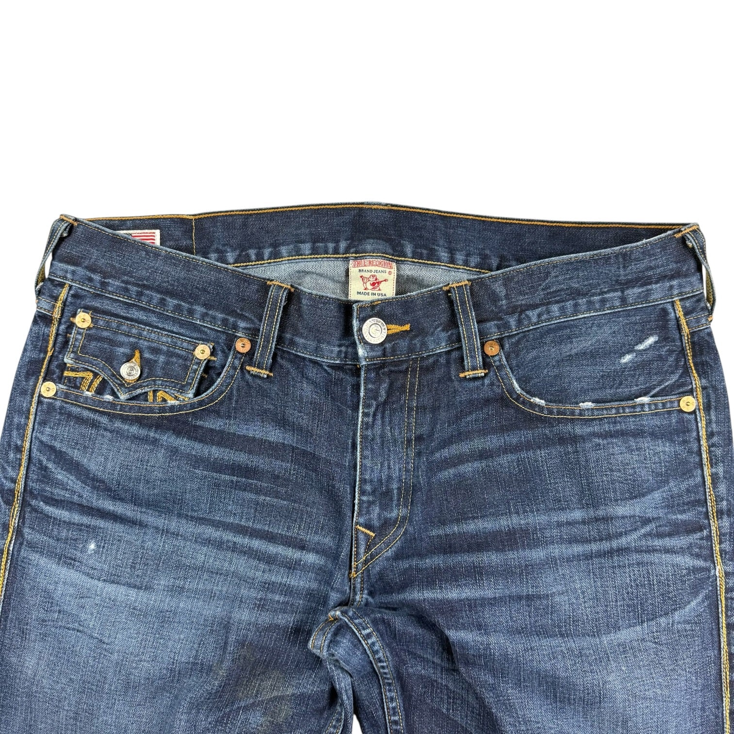 Vintage True Religion Billy Denim Pants Dark Wash