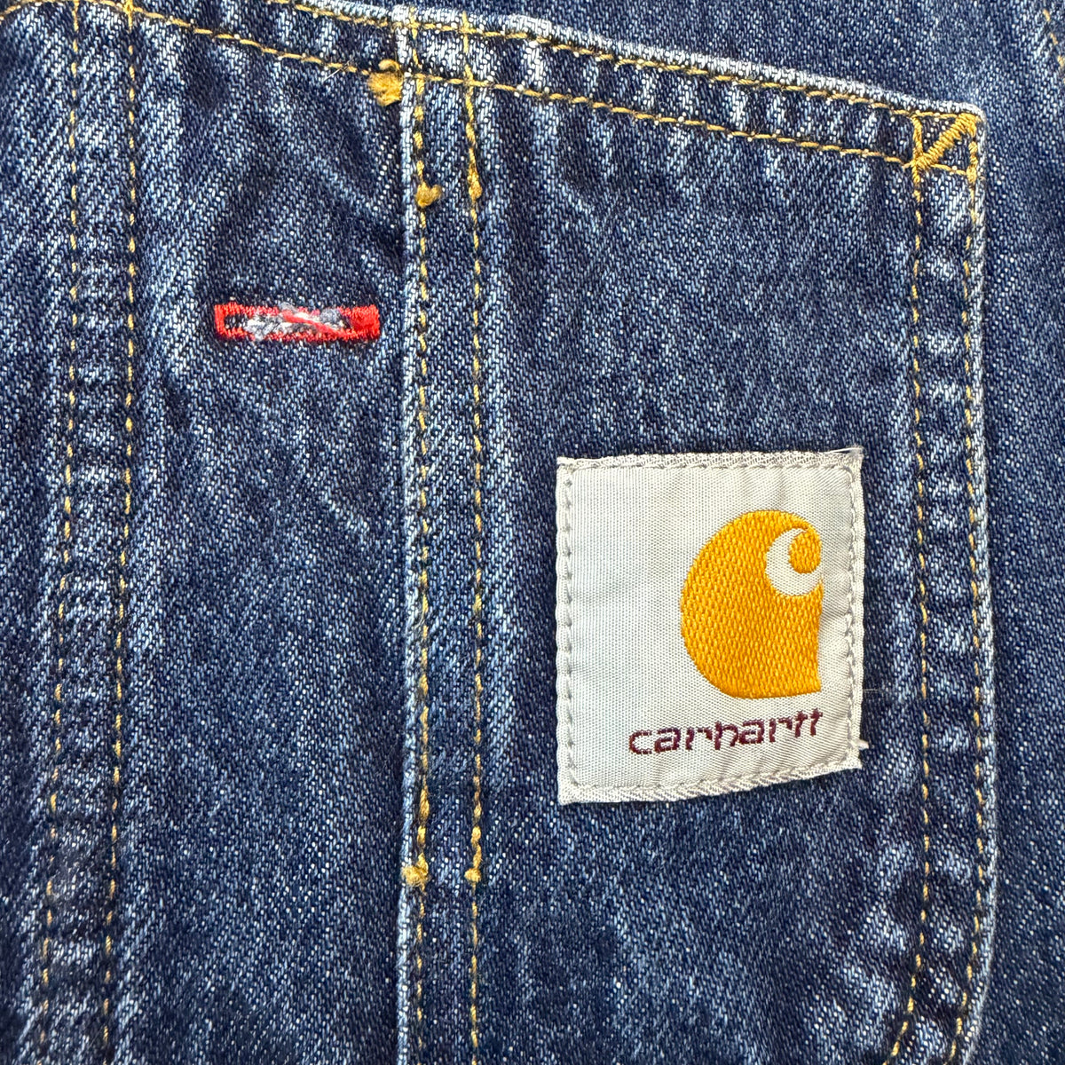 Carhartt WIP Double Knee Bib Overall Blue