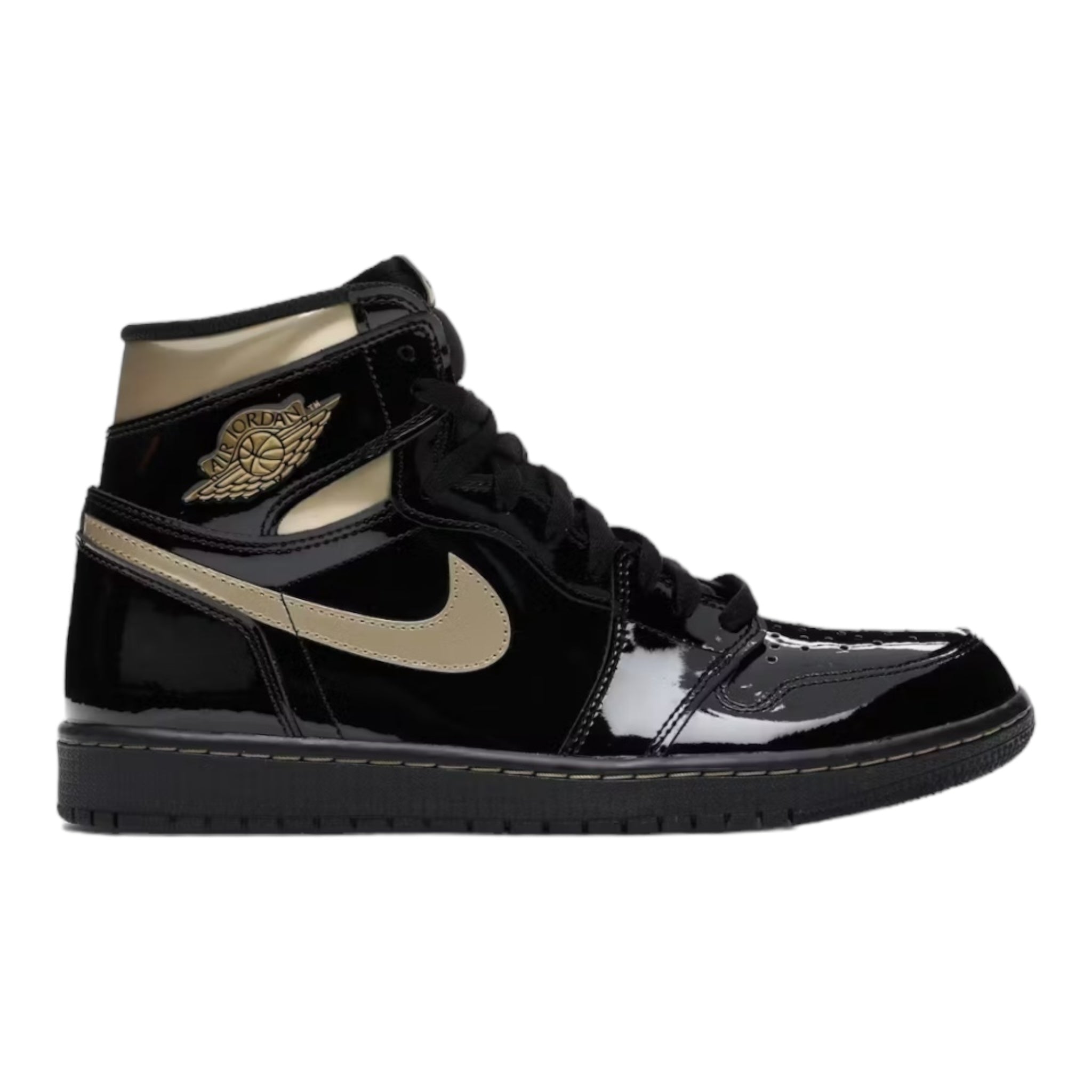 Jordan 1 High Black Metallic Gold (Steal)