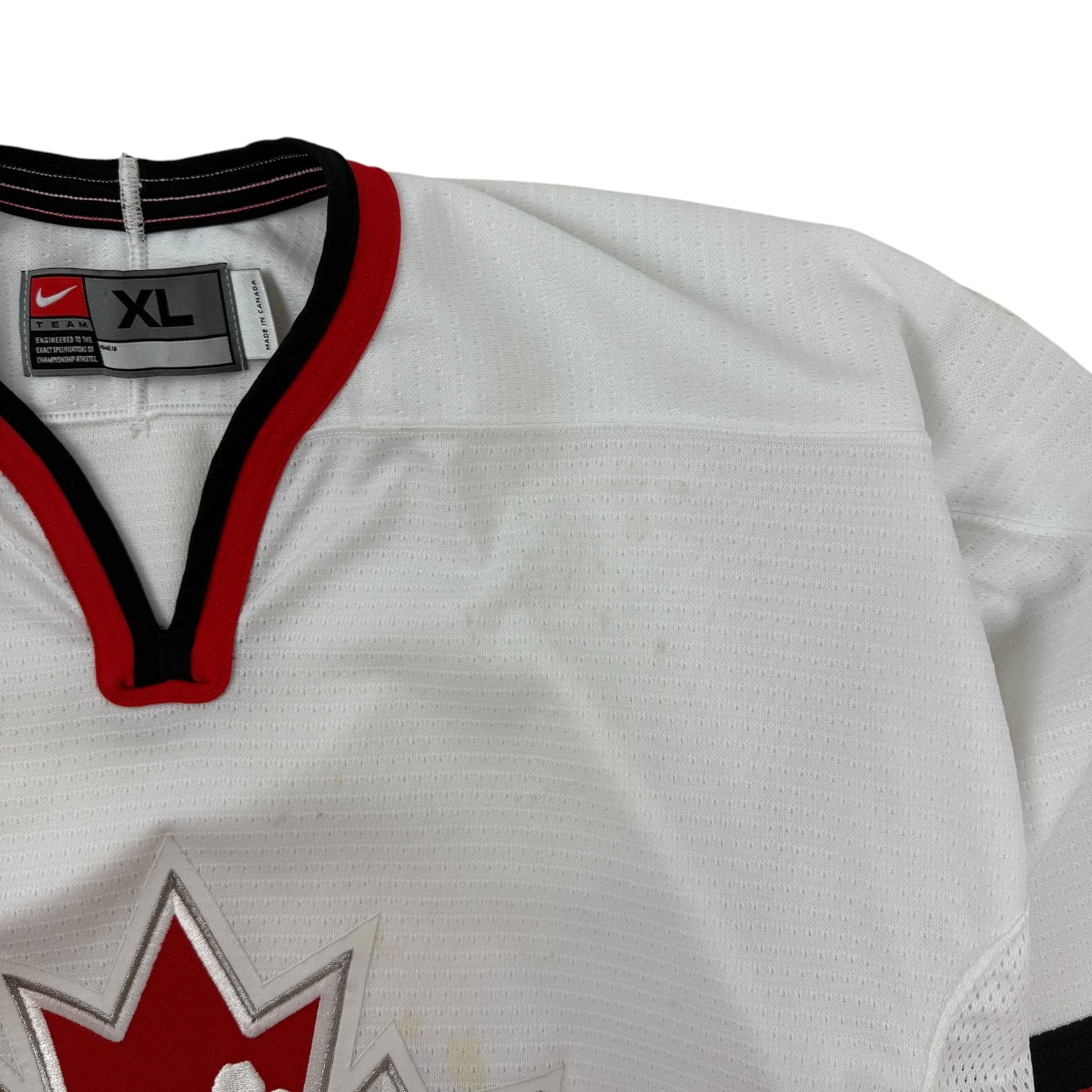 Vintage Nike Team Canada Hockey Jersey White