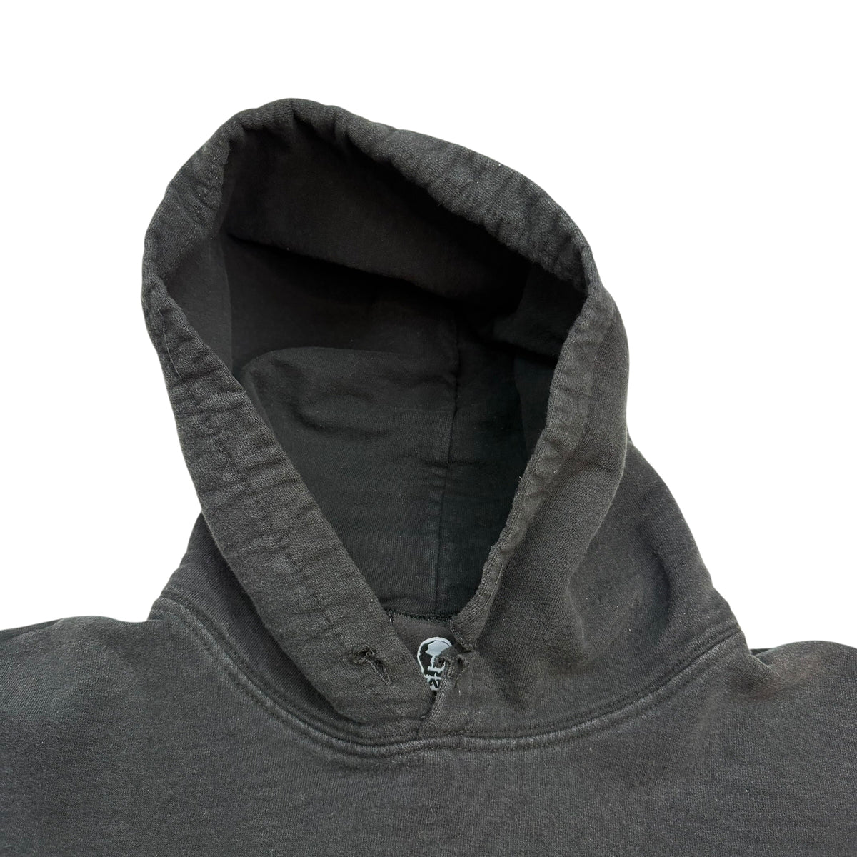 Vintage Skull Skates Hoodie Black