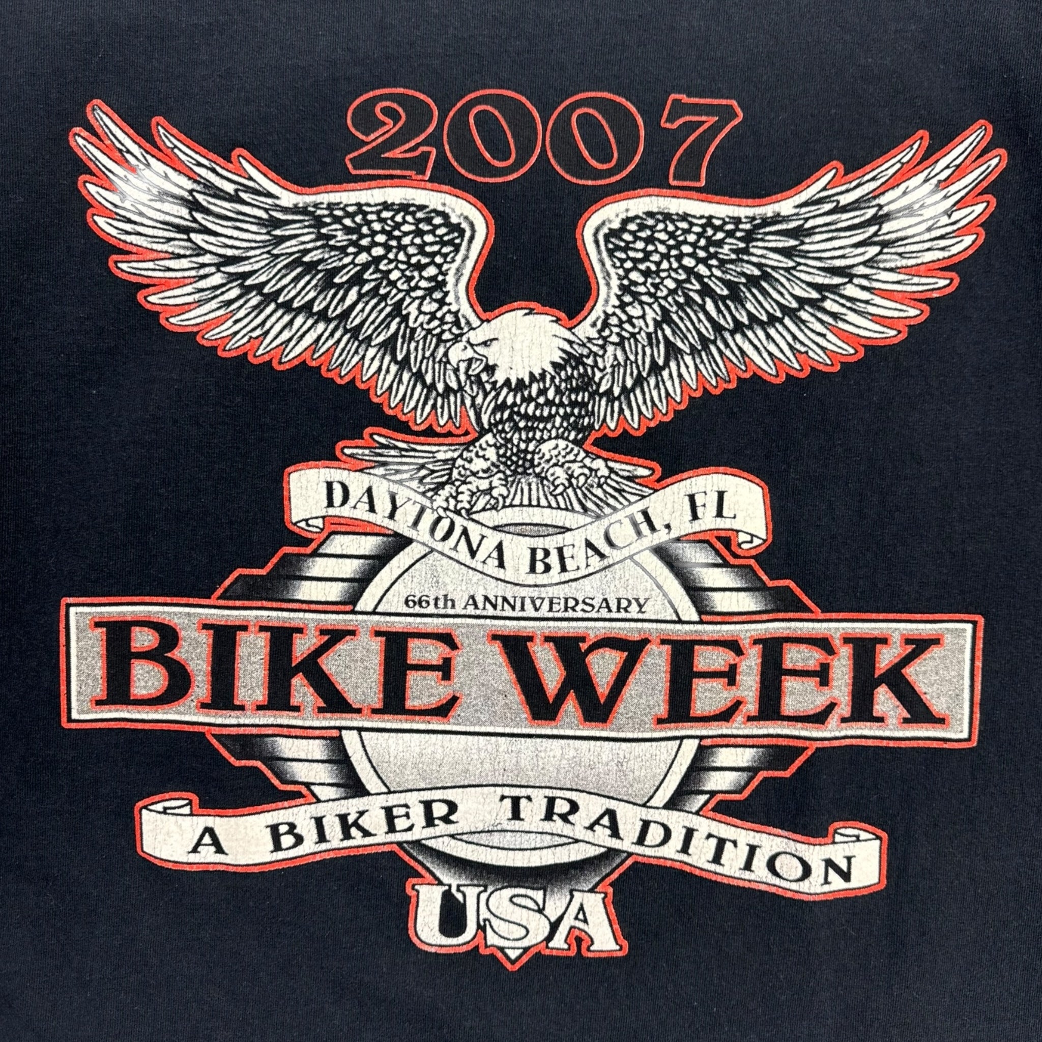 2007 Daytona Beach Bike Week Eagle T-Shirt