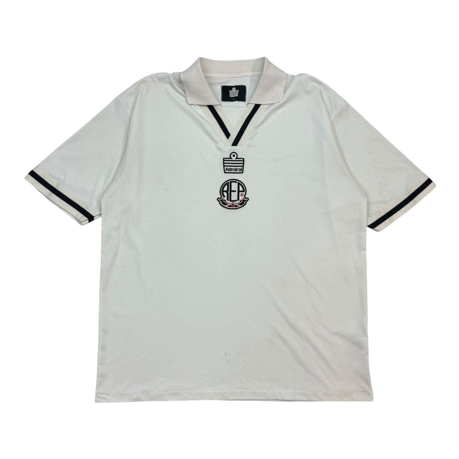 Represent x Admiral Logo Patch Polo White