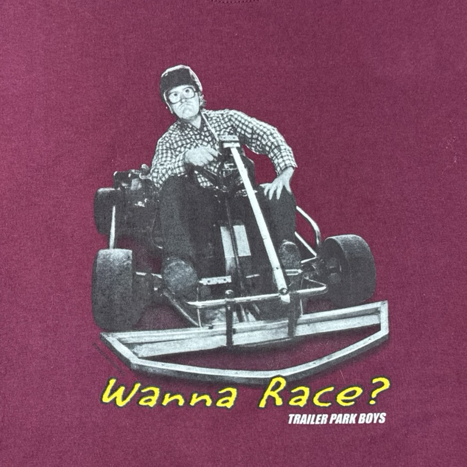 Vintage Trailer Park Boys Bubbles: “Wanna Race?” T-Shirt