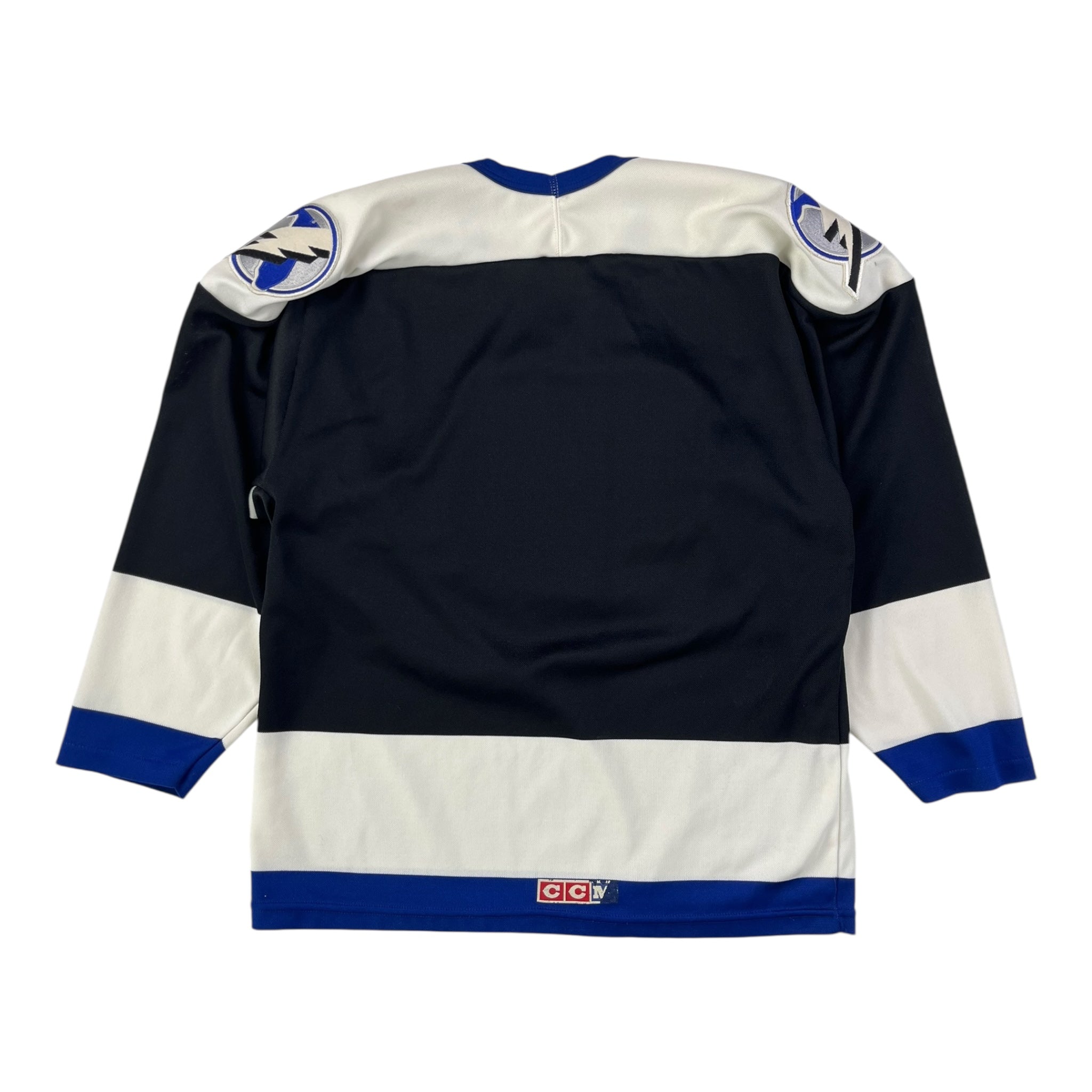 Vintage Tampa Bay Lightning CCM Home Jersey