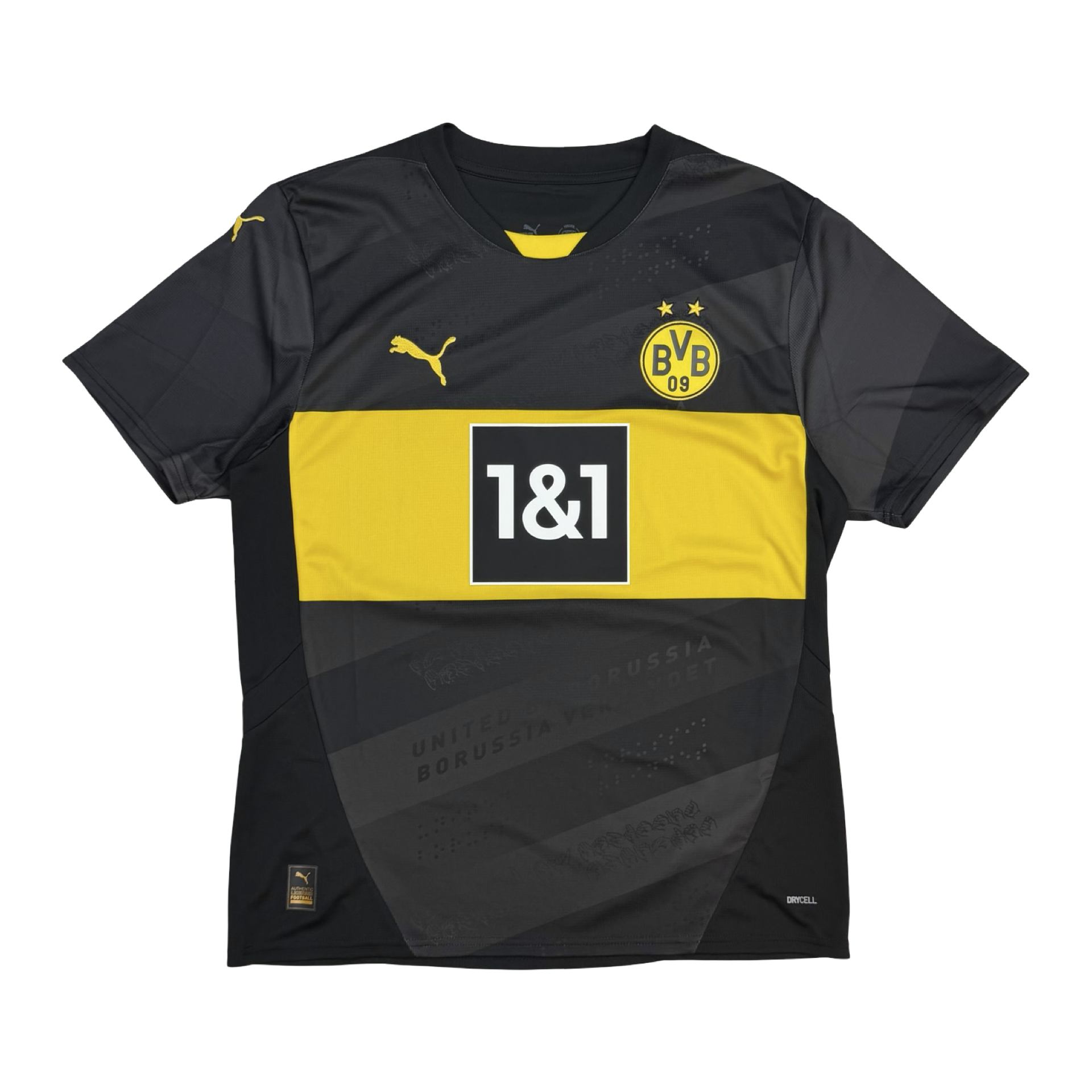 2024-25 Puma Borussia Dortmund Away Jersey Black
