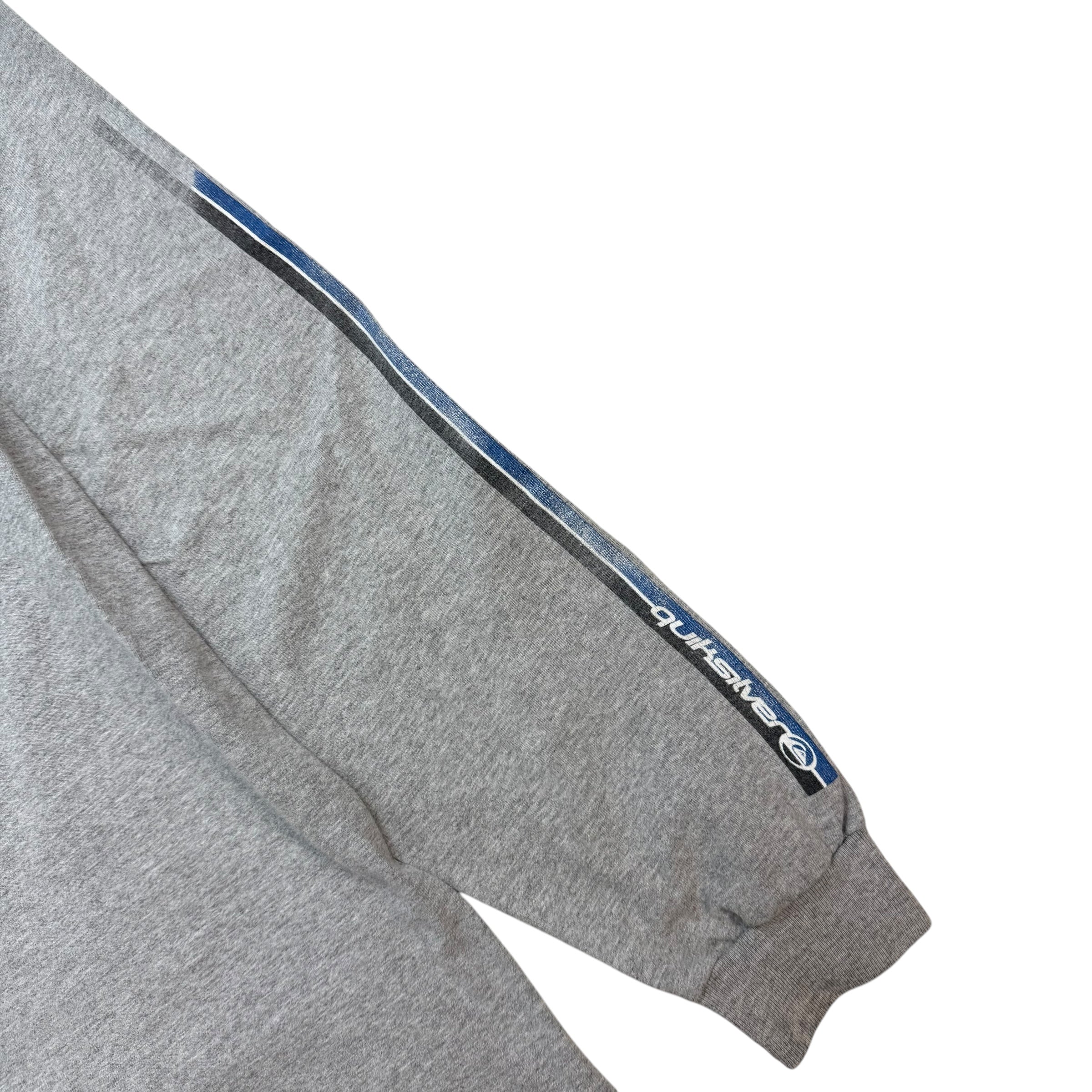 Vintage Quicksilver L/S Tee Grey/Blue