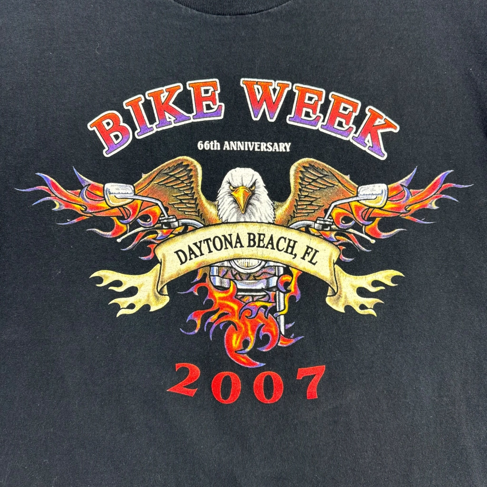 2007 Daytona Beach Bike Week Eagle T-Shirt