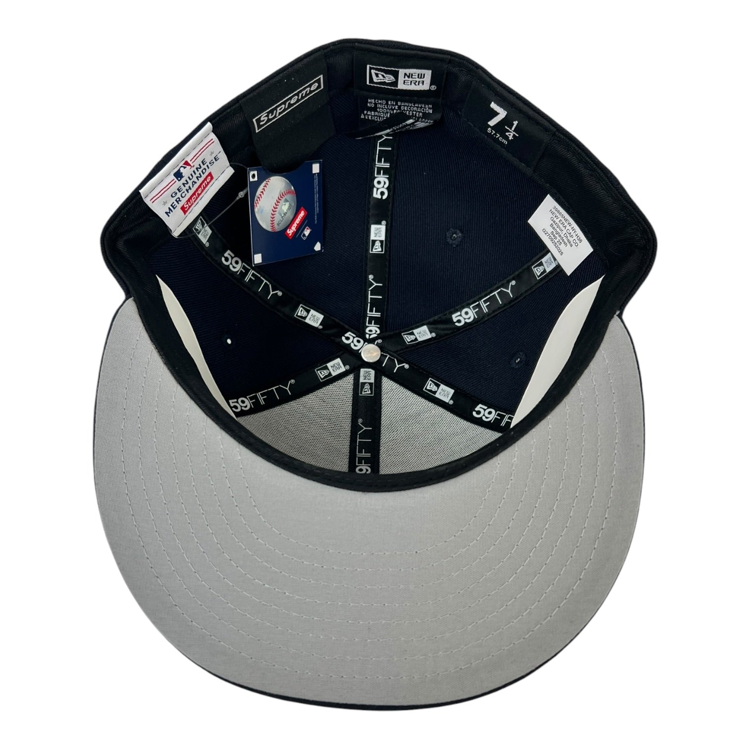 Supreme x MLB Teams Box Logo New Era Seattle Mariners Fitted Cap