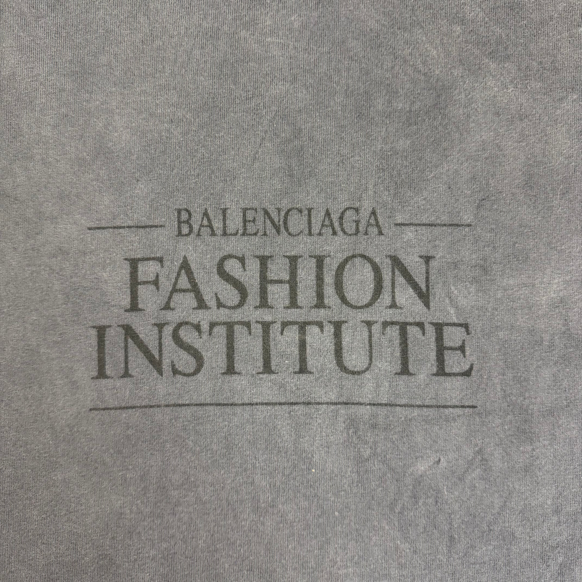 Balenciaga Fashion Institute Tee Black
