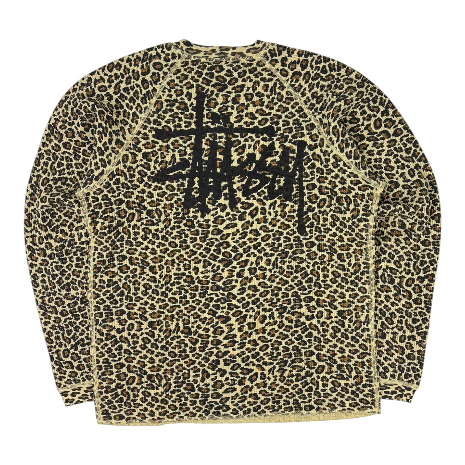 Stussy Basic LS Thermal Leopard