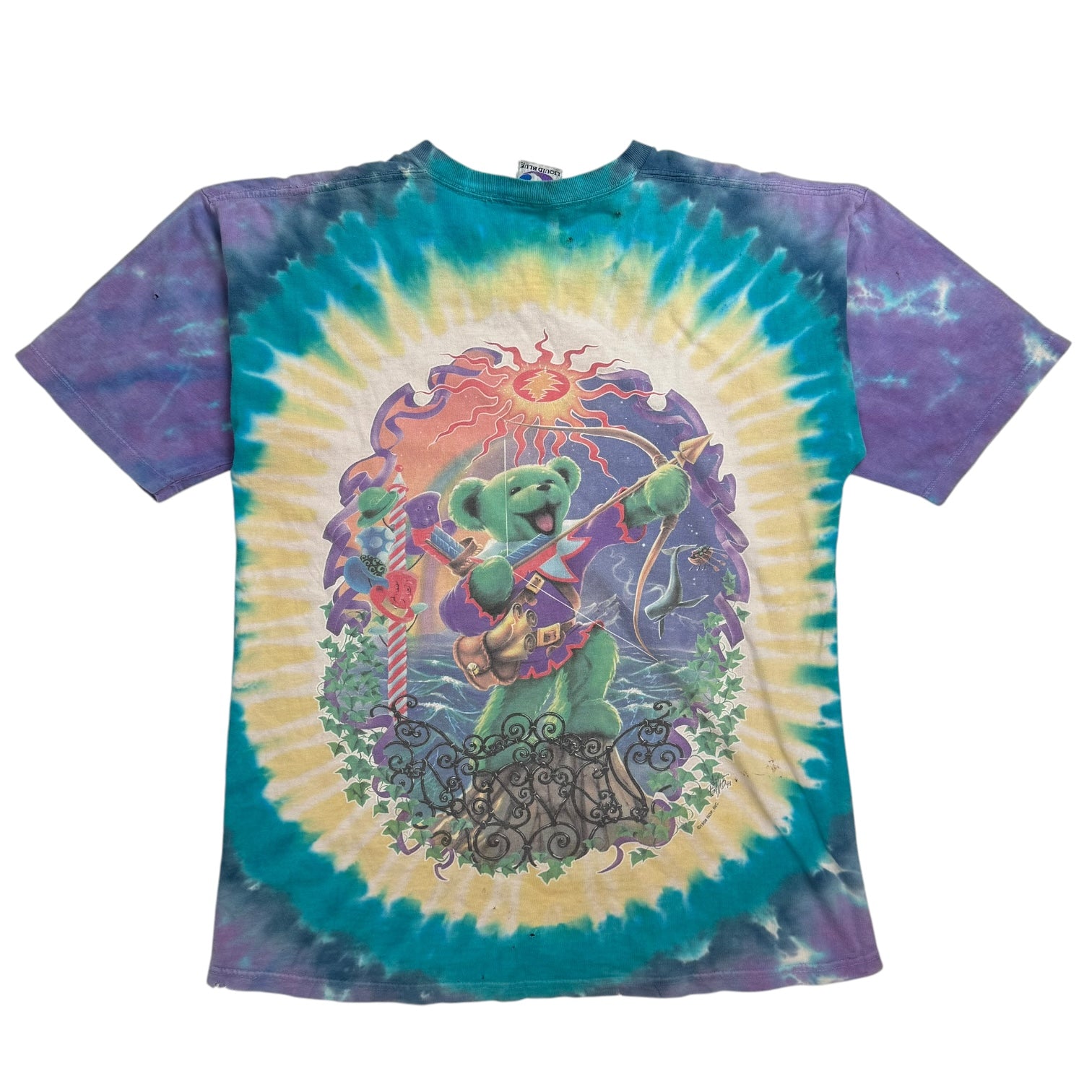 1998 Grateful Dead Saint Stephen Tie Dye Tee