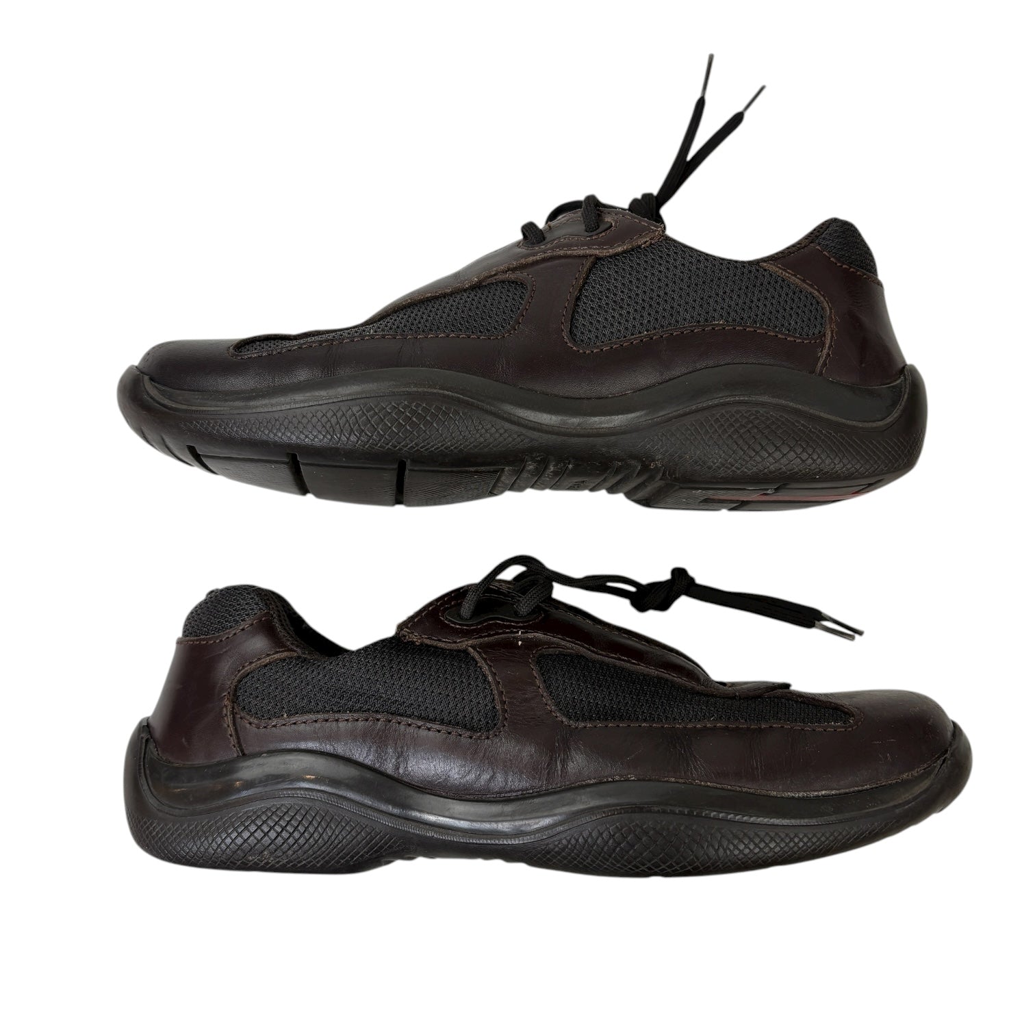 Prada America’s Cups Damien Leder Sneaker (Used)