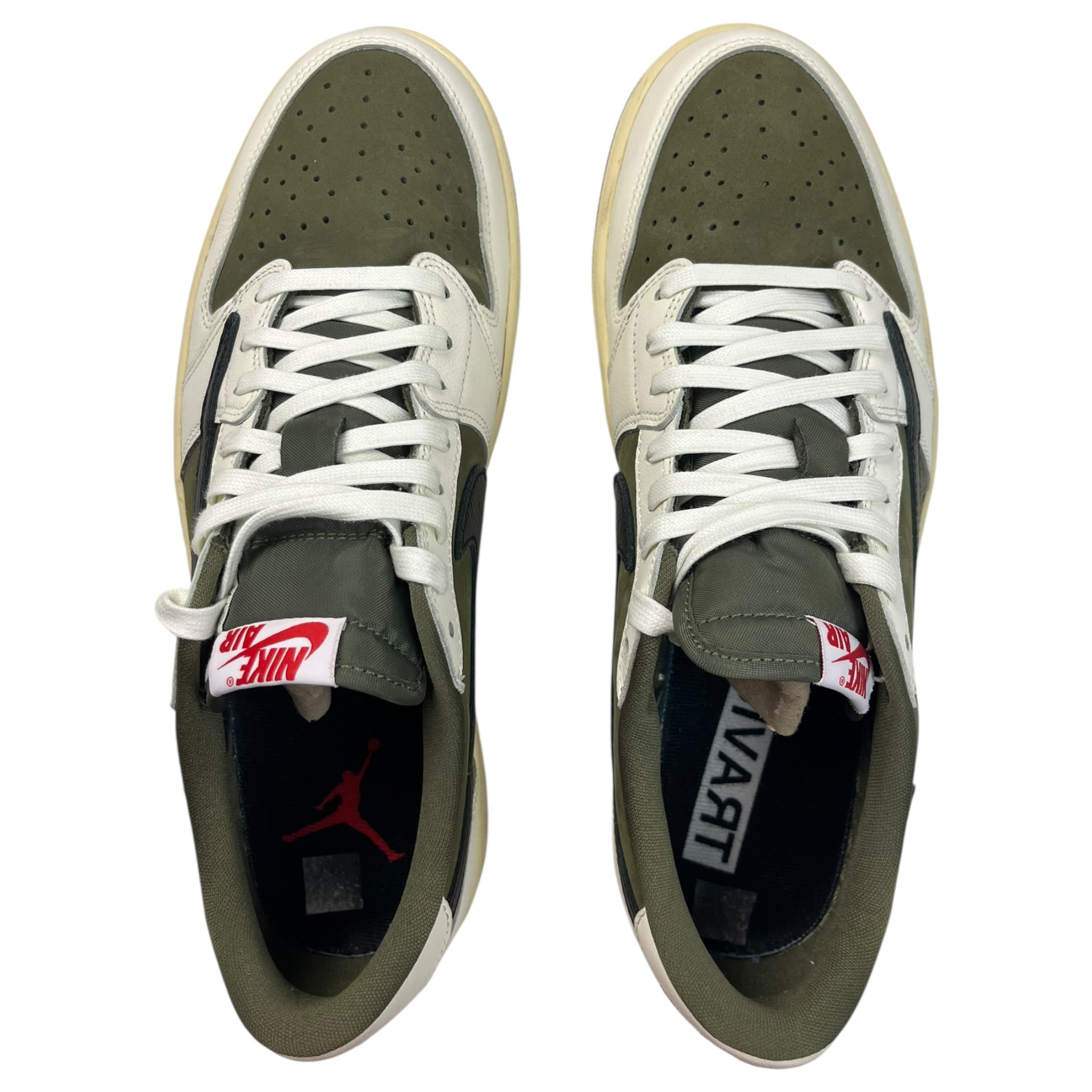 Jordan 1 Low OG SP Travis Scott Medium Olive (Used)