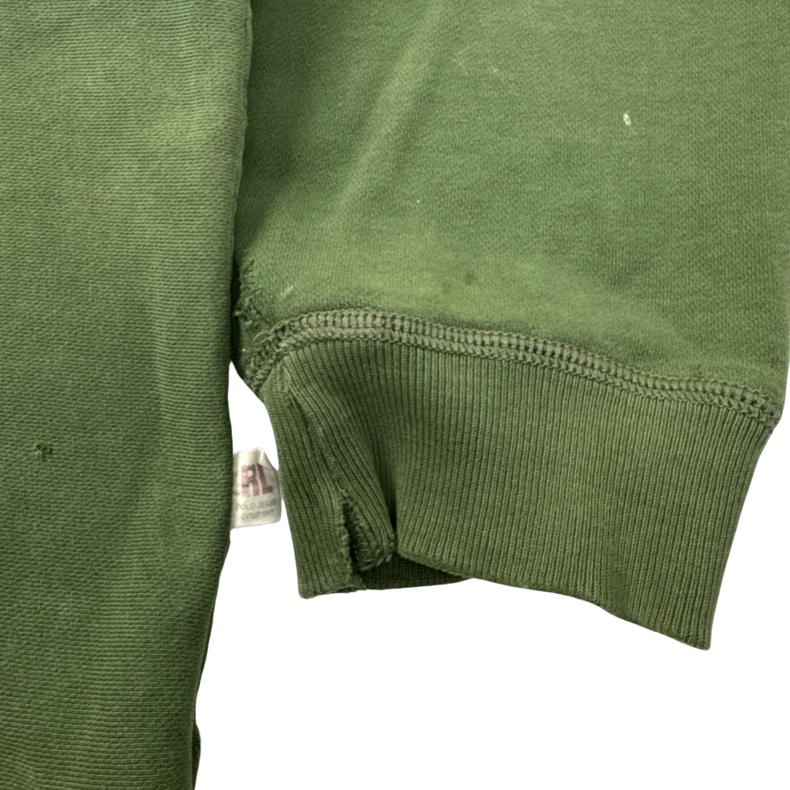 Vintage Polo Ralph Lauren Arch Spellout Crewneck Green