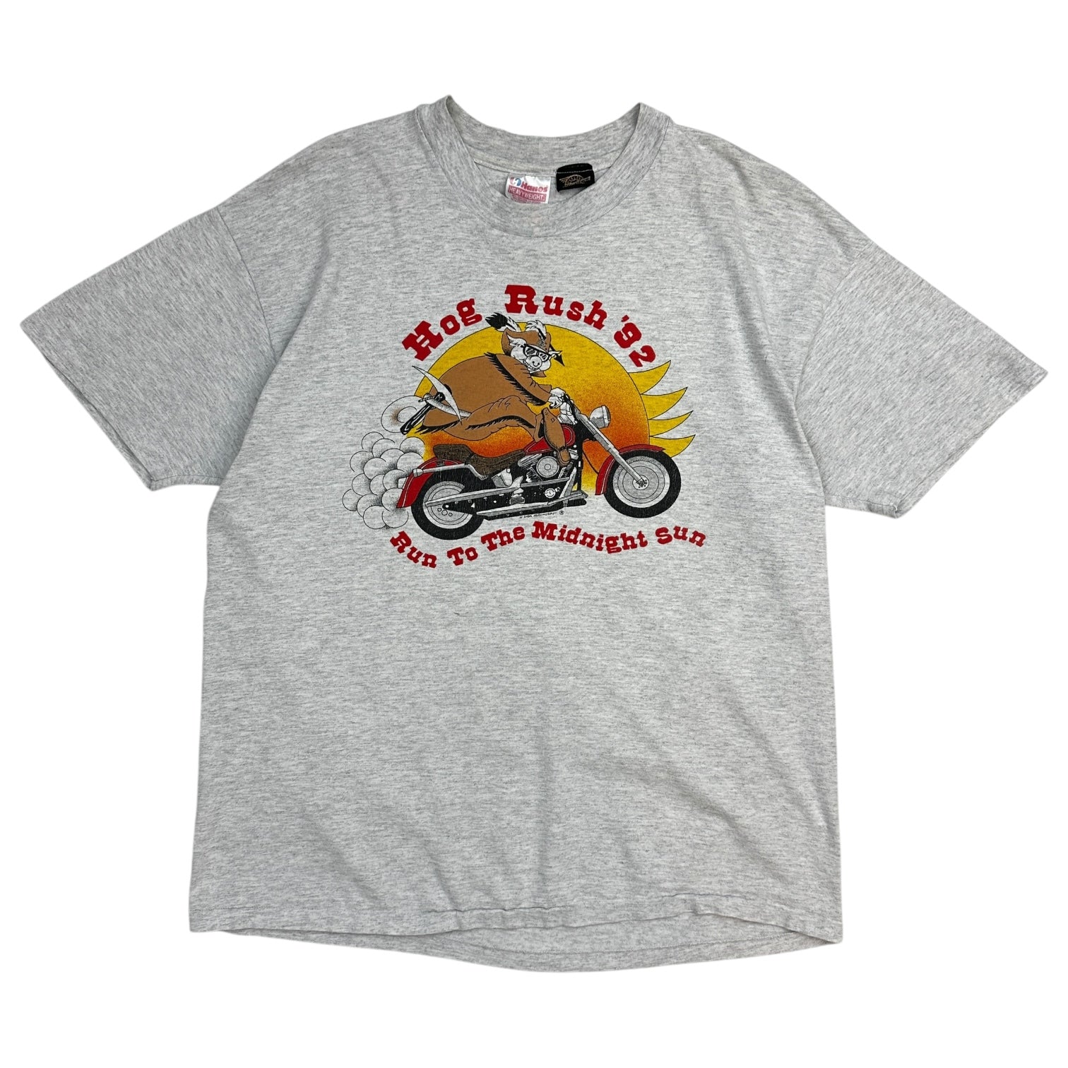 1992 Hog Rush T-Shirt Grey