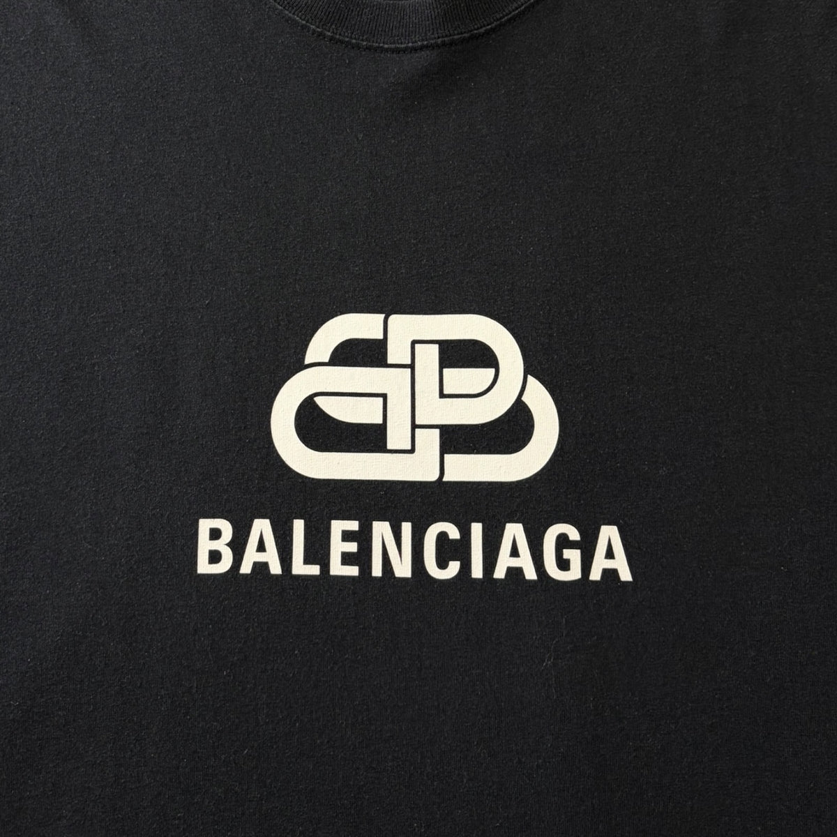 Balenciaga BB Logo T-Shirt Black