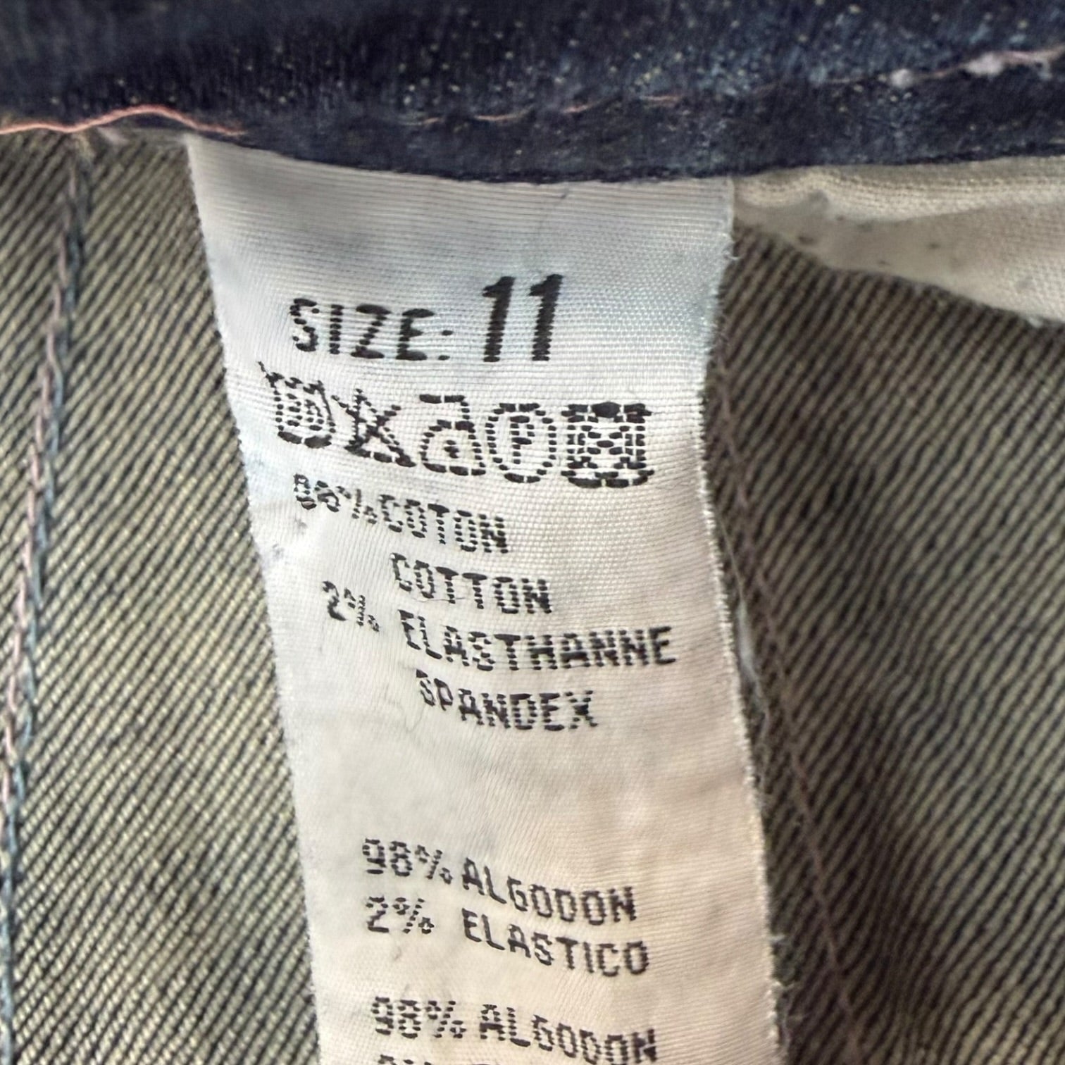(W) Vintage Monica’s Jeans Denim Pants Dark Wash