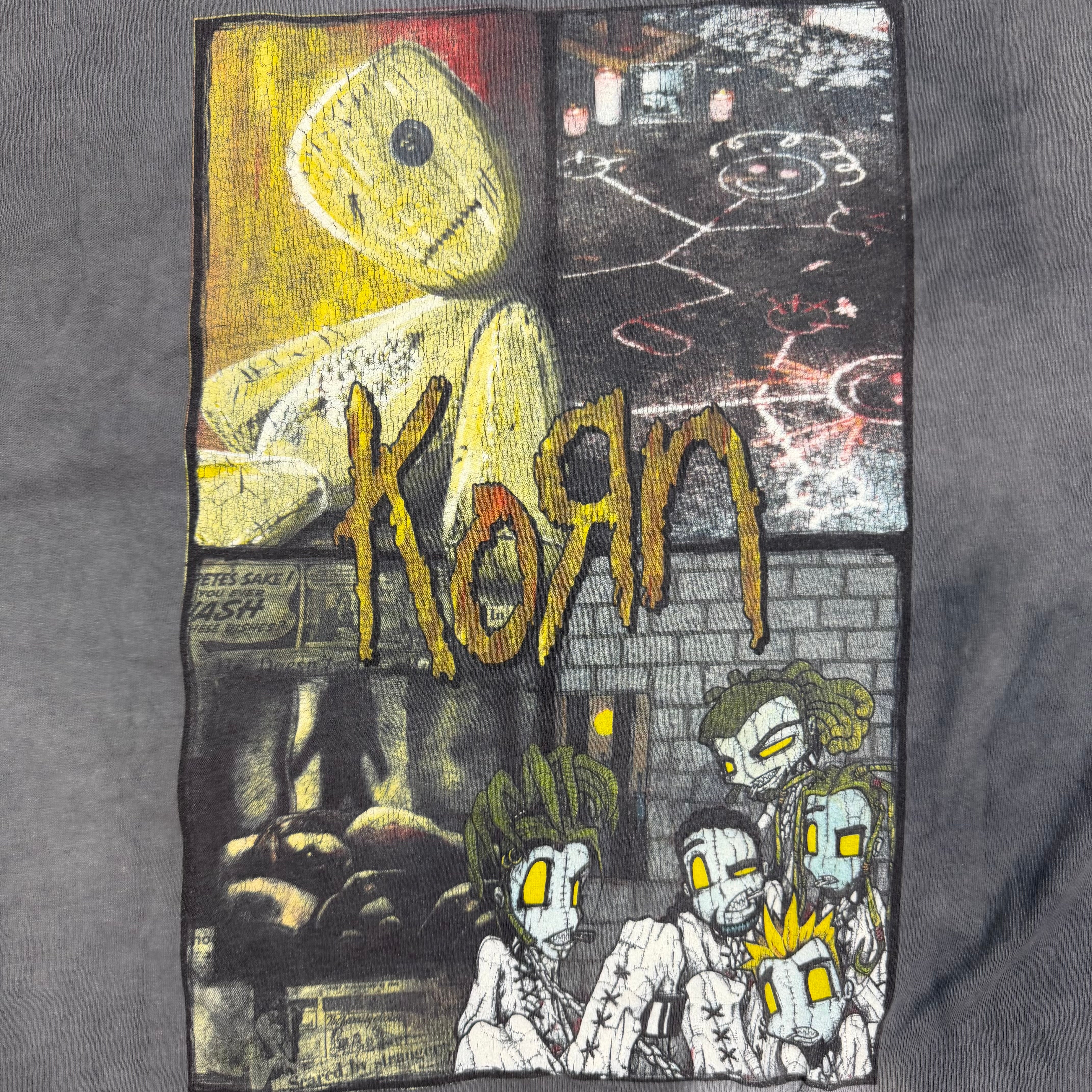Vintage Korn “Everybody’s Got Issues Do You?” Tee Faded Grey