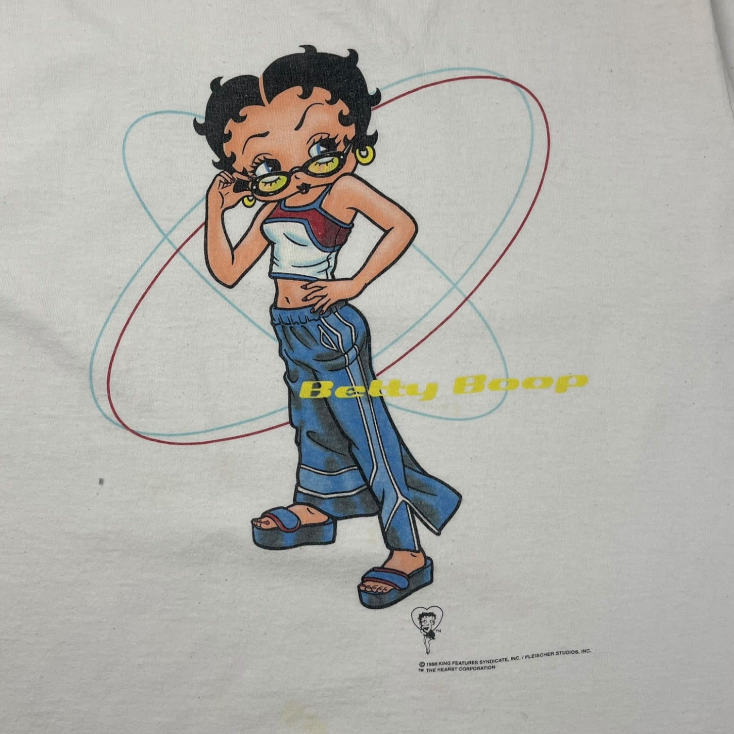 1998 Betty Boop T-Shirt White