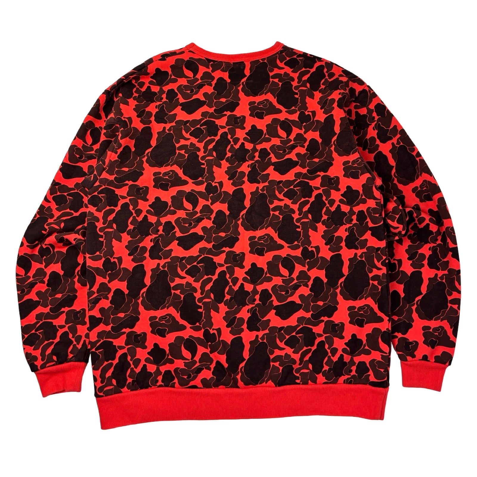 WTAPS Design Sneak Collection Camo Crewneck Sweatshirt