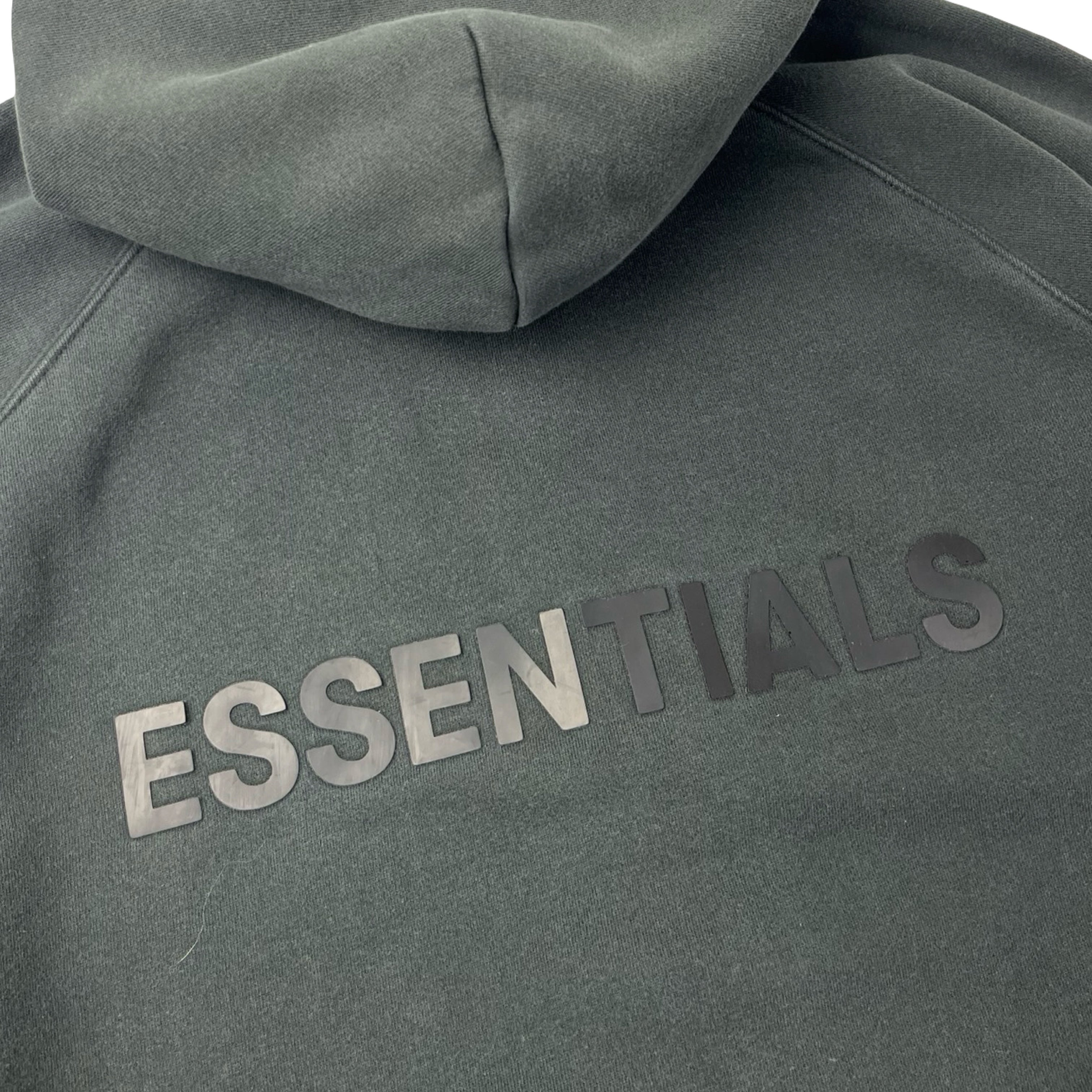 Essentials Zip Hoodie Core Black