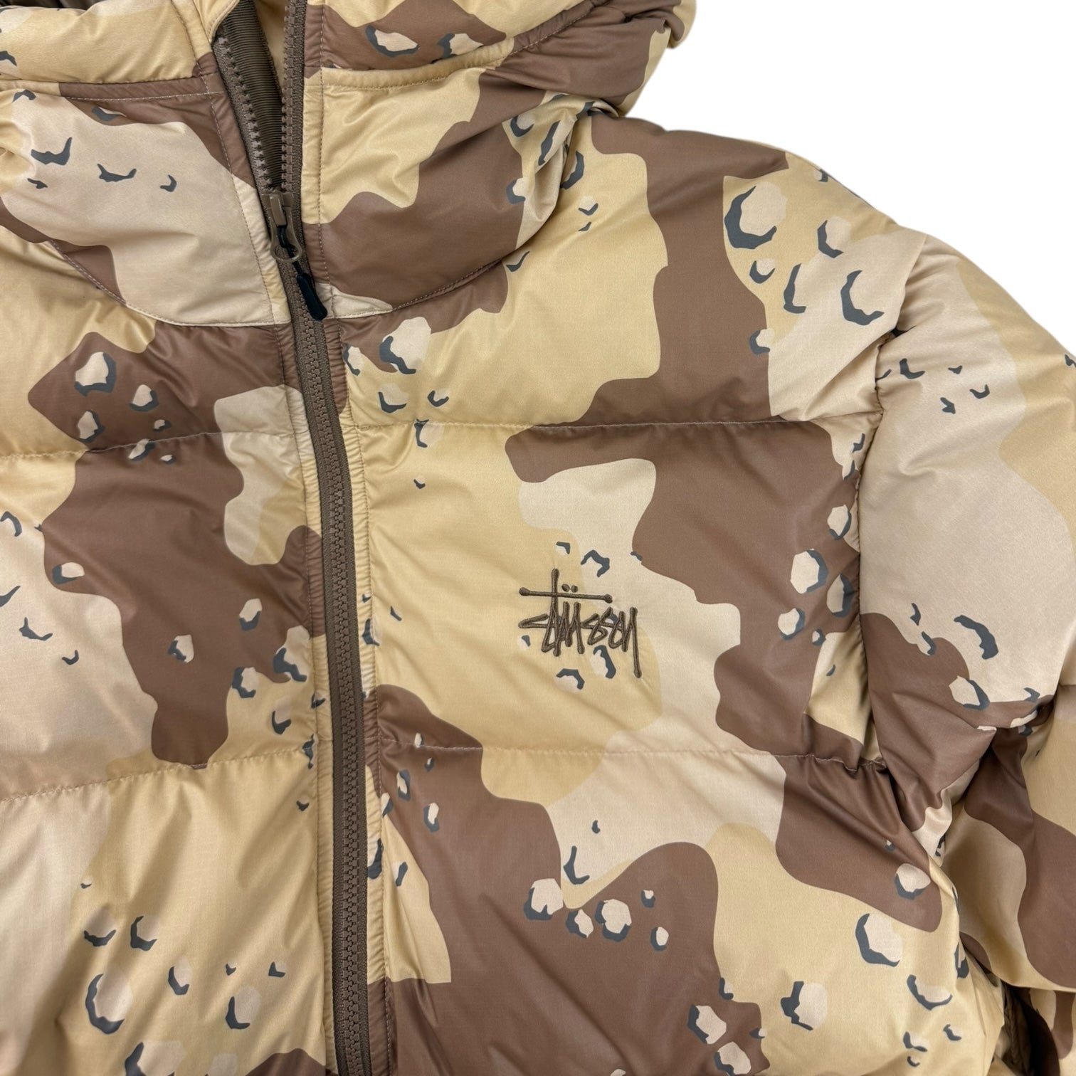 Stüssy Parka Camo Ripstop Desert Camo