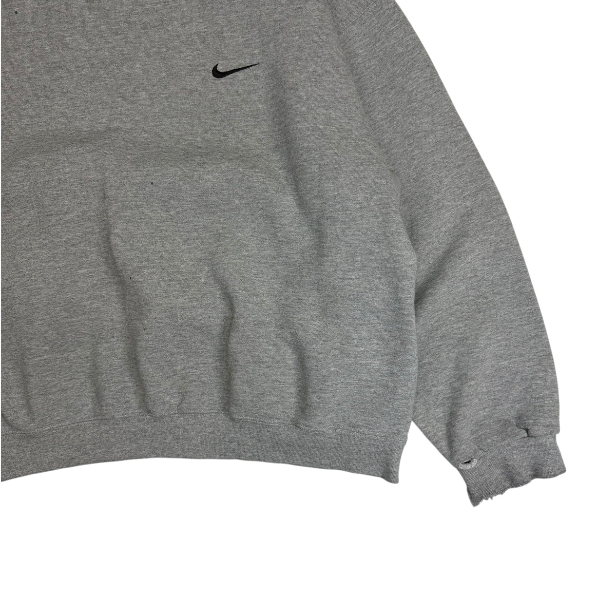 Vintage Nike Mini Swoosh Crewneck Grey