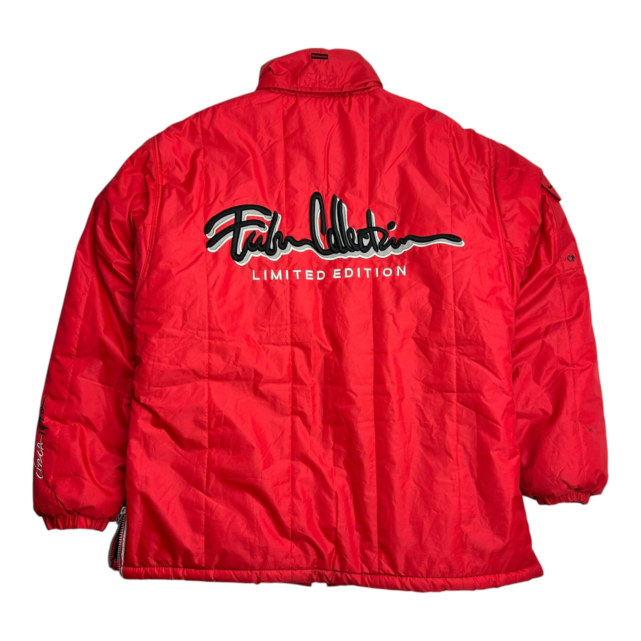 Vintage Y2K Fubu Limited Edition Puffer Coat Red