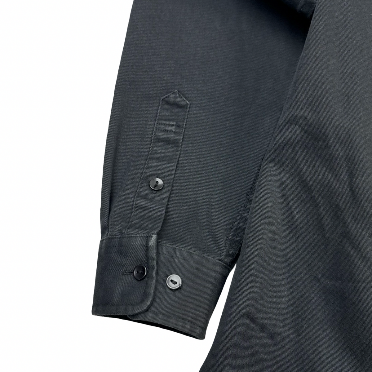 FW13 Supreme Hooded Twill Shirt Black