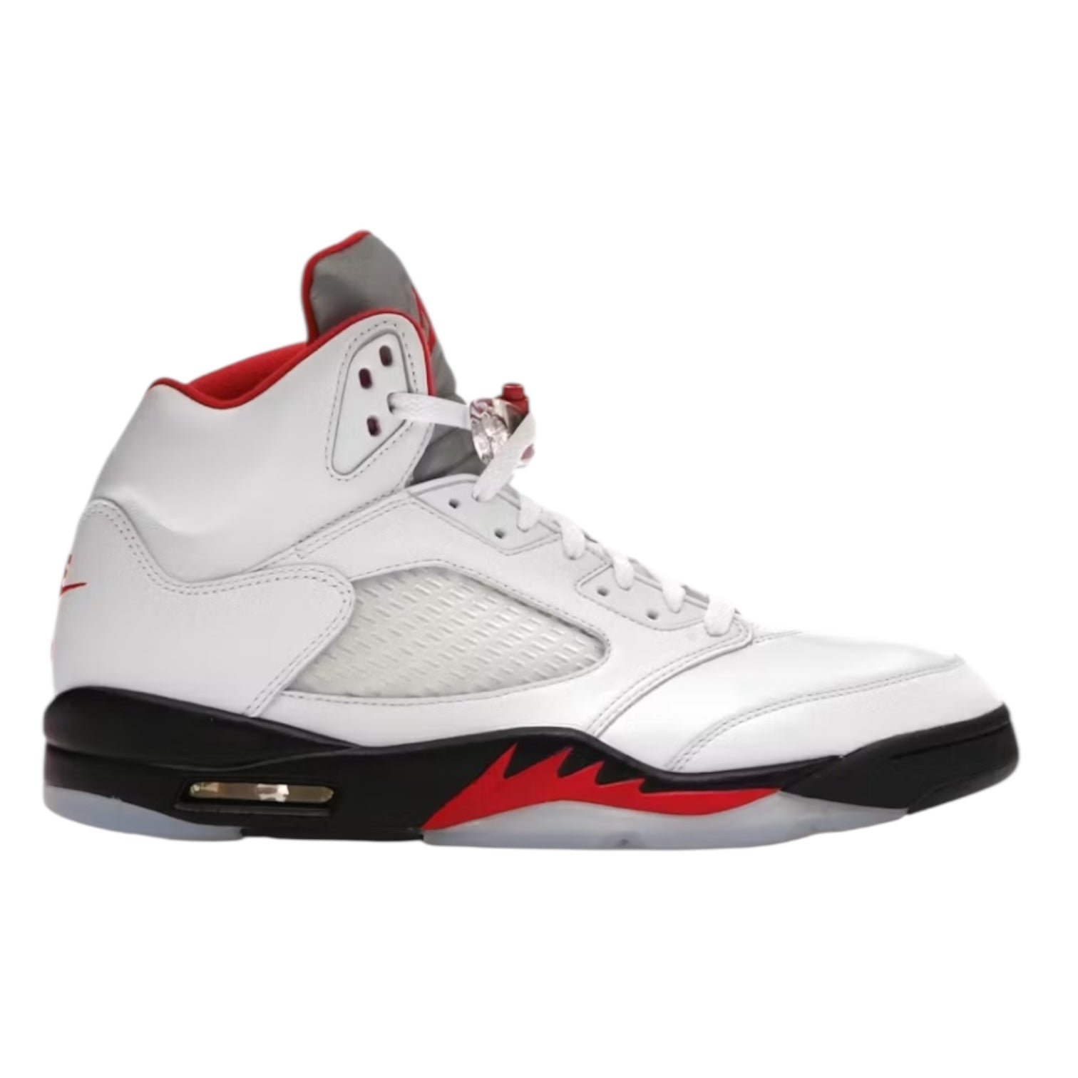 Jordan 5 Fire Red Silver Tongue (2020) (Used)