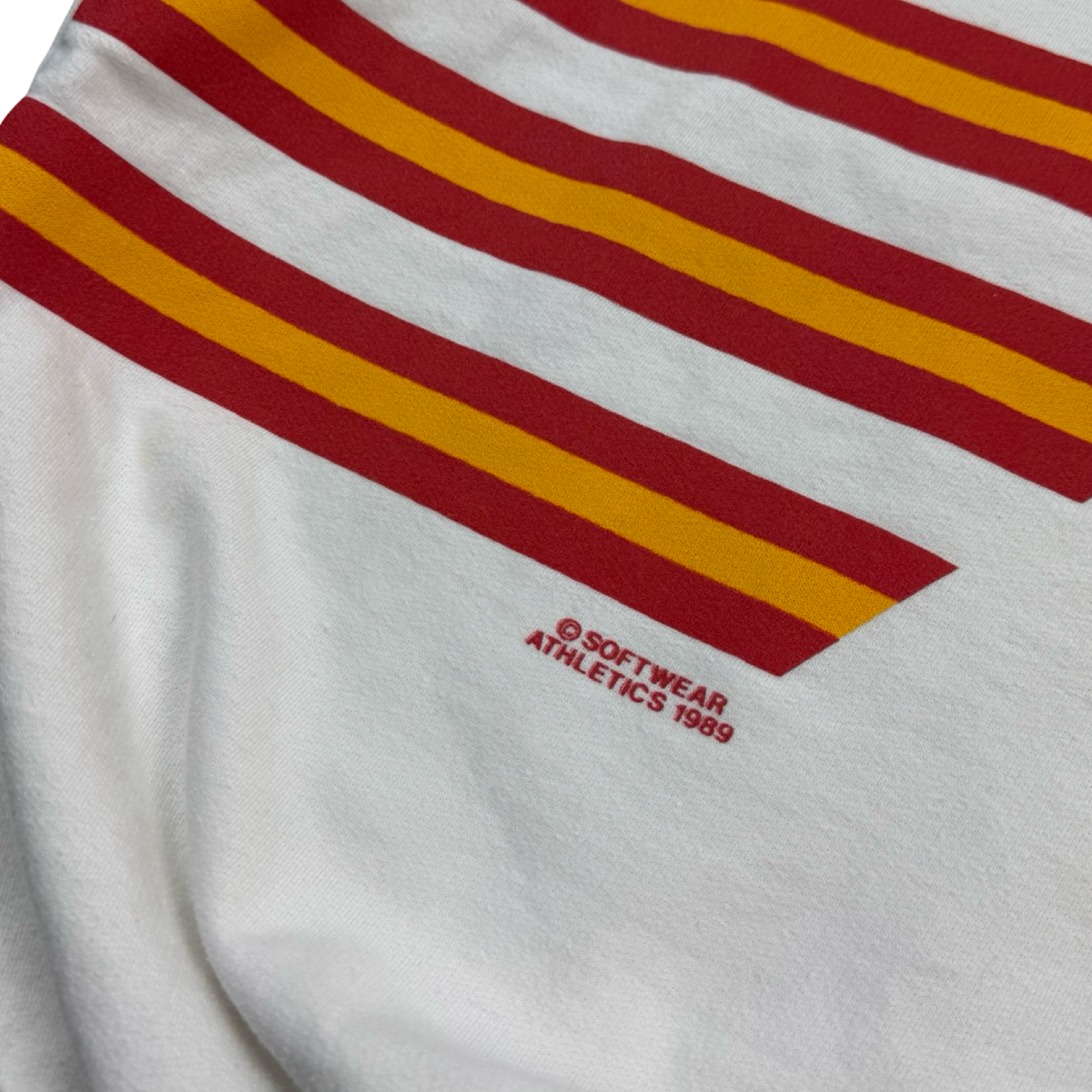 1989 Calgary Flames Short Sleeve Sweater Shirt