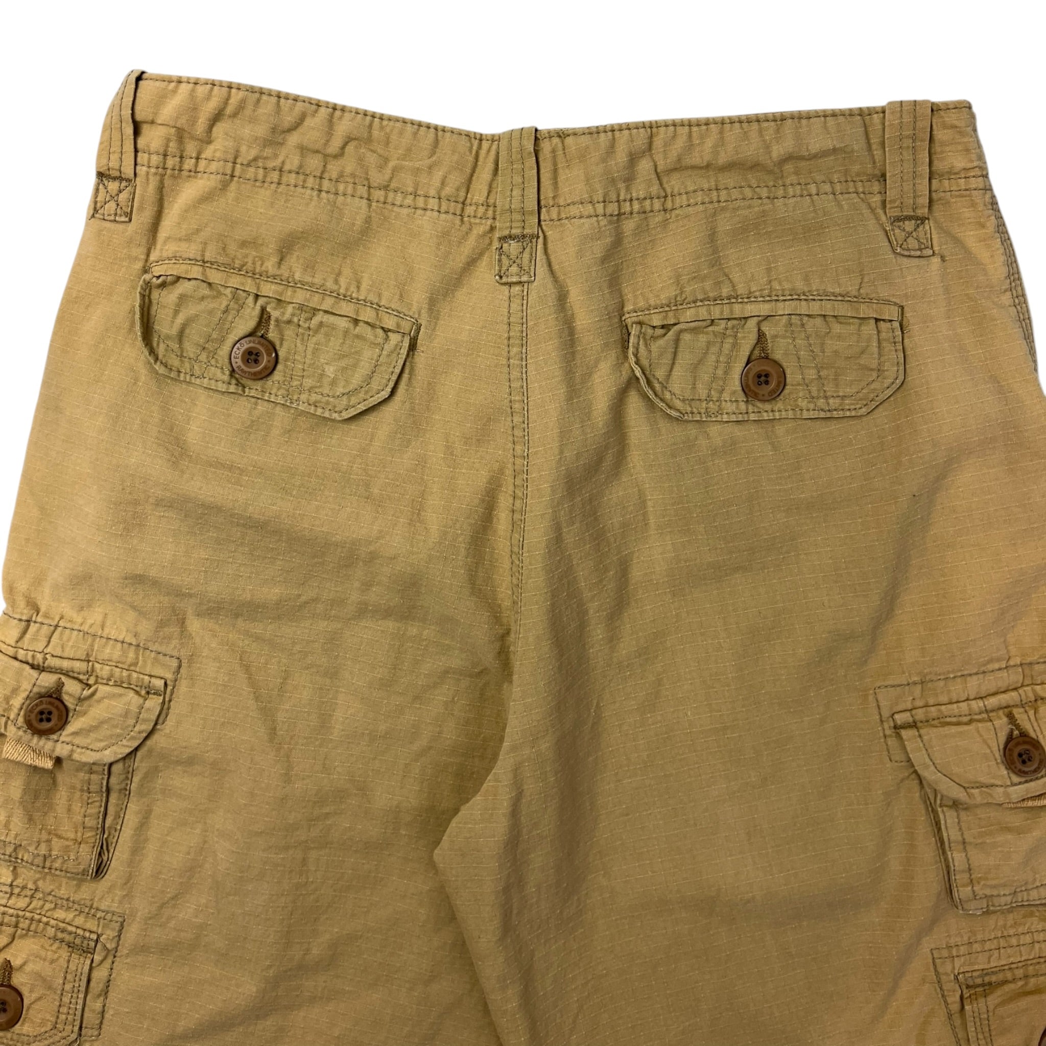 Vintage Y2K Ecko Unltd Beige Cargo Shorts