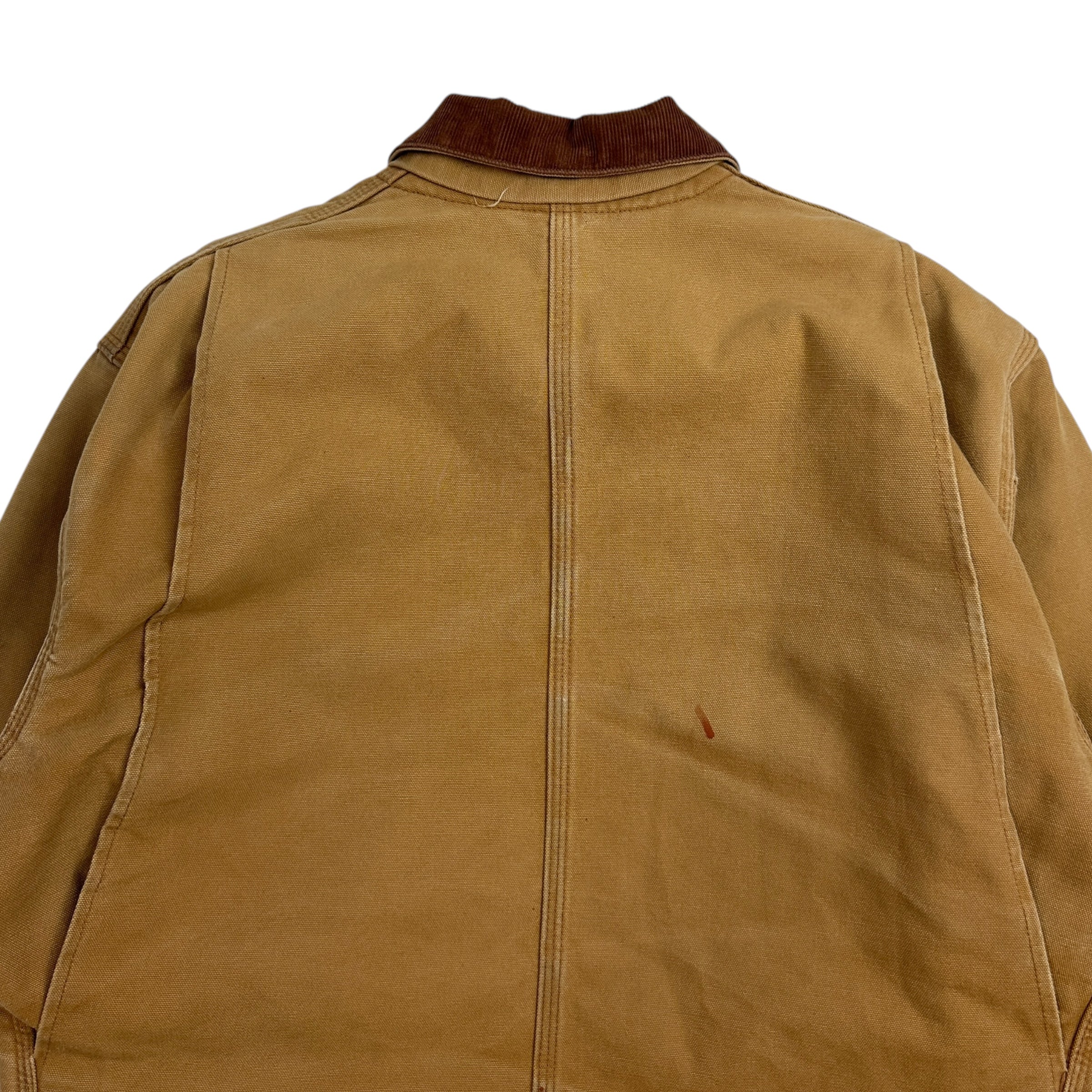 Vintage Carhartt Michigan Chore Coat Tan