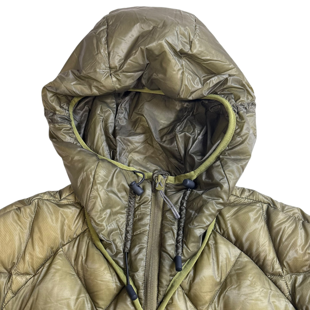 ROA Light Down Diamond Stitch Jacket Olive