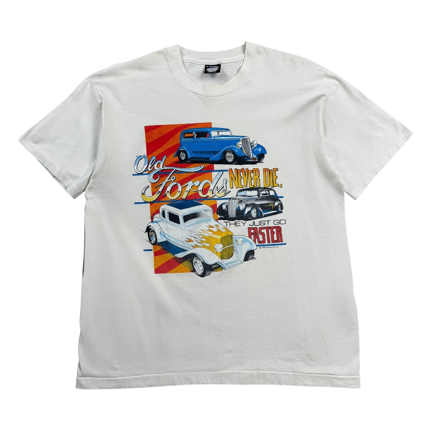 1992 Ford ‘Old Fords Never Die..’ Tee White