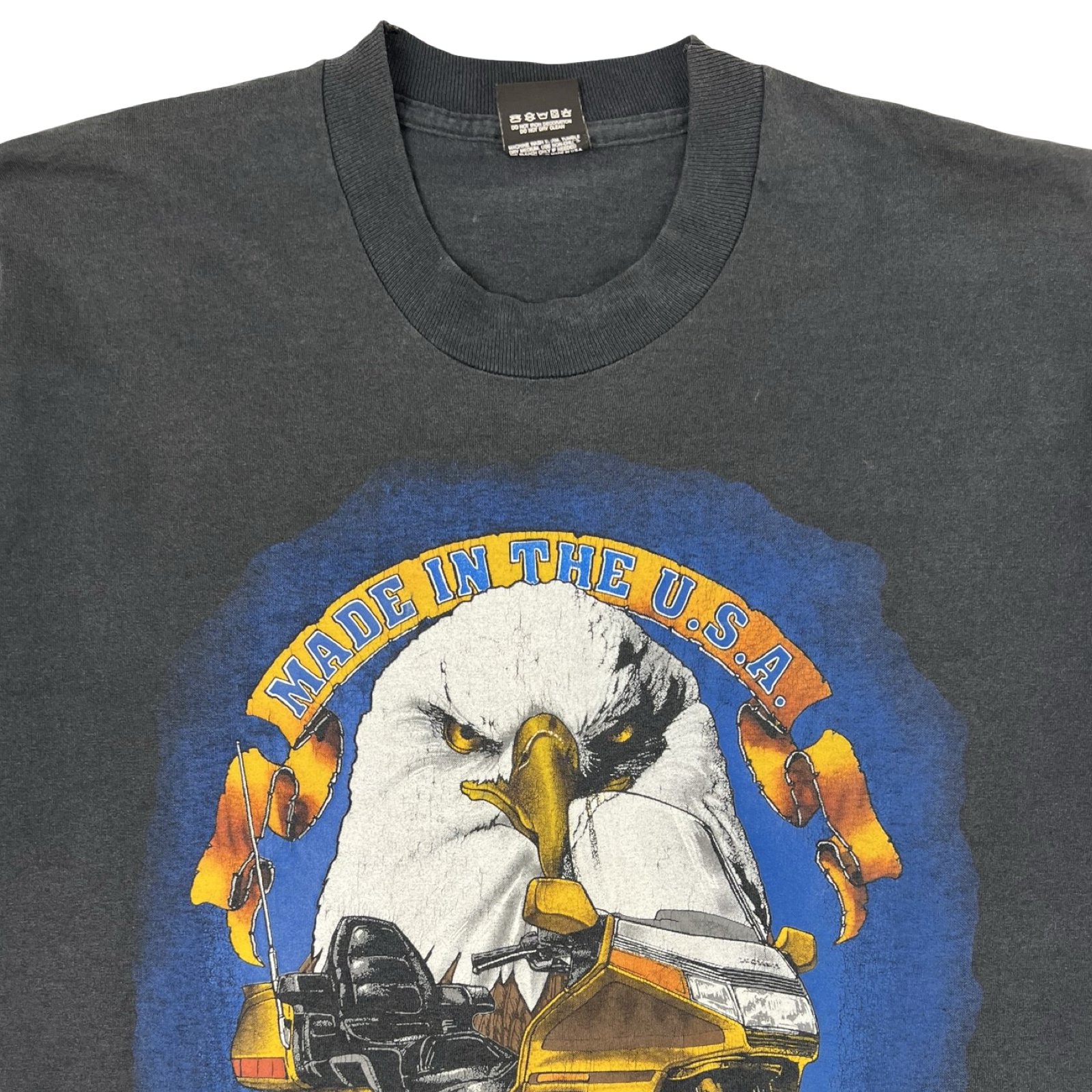 Vintage 1990’s Honda Gold Wing Motorcycle T-Shirt Black