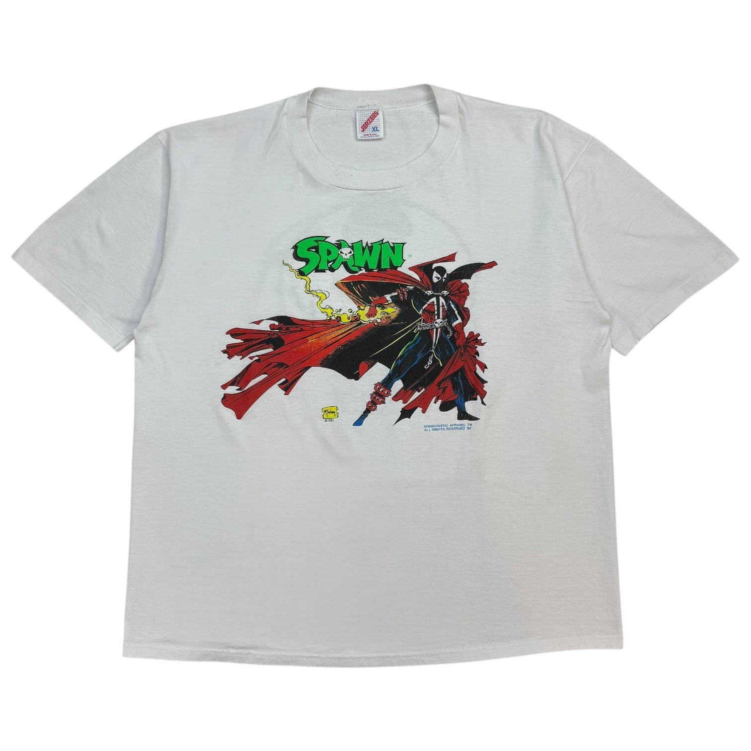 1992 McFarlane Spawn Tee White