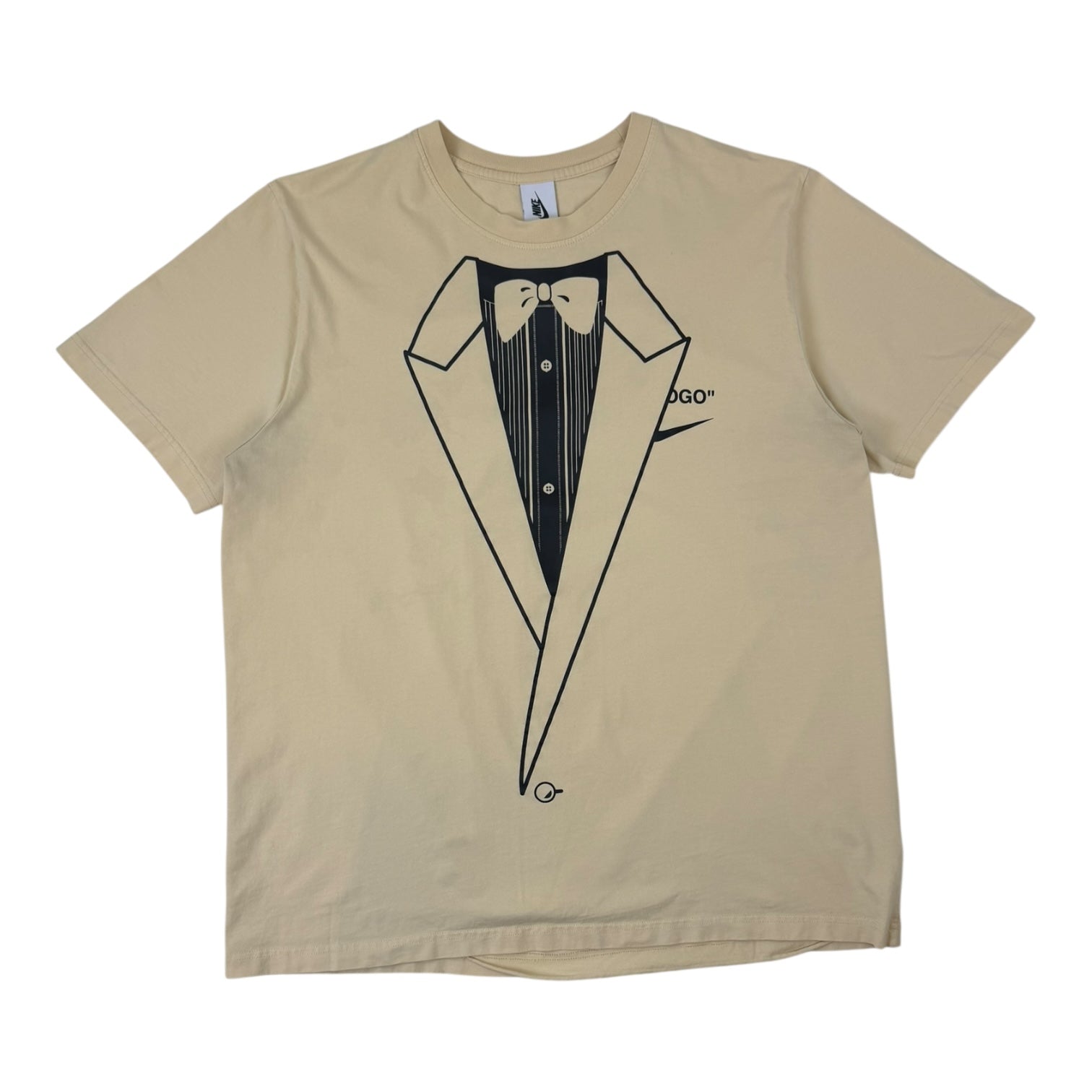 Off-White x Nike NRG A6 T-Shirt Tan