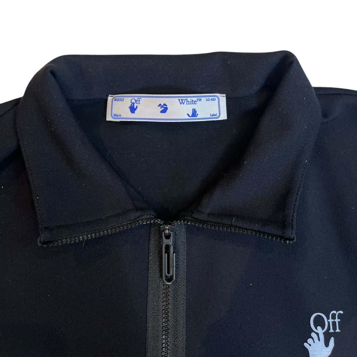 Off-White Knit Tape Track Jacket