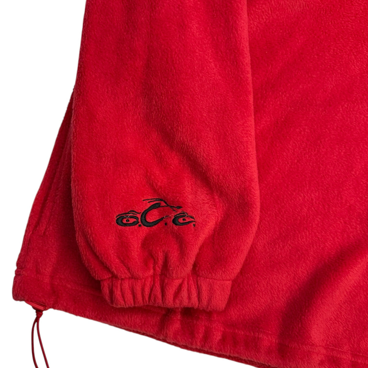 Vintage Orange County Choppers Fleece Quarter Zip Red