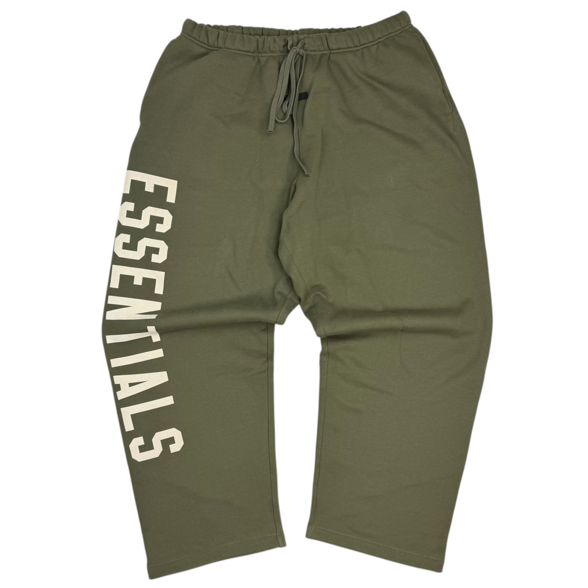 Fear Of God Essentials Fleece Relaxed Sweatpants Green