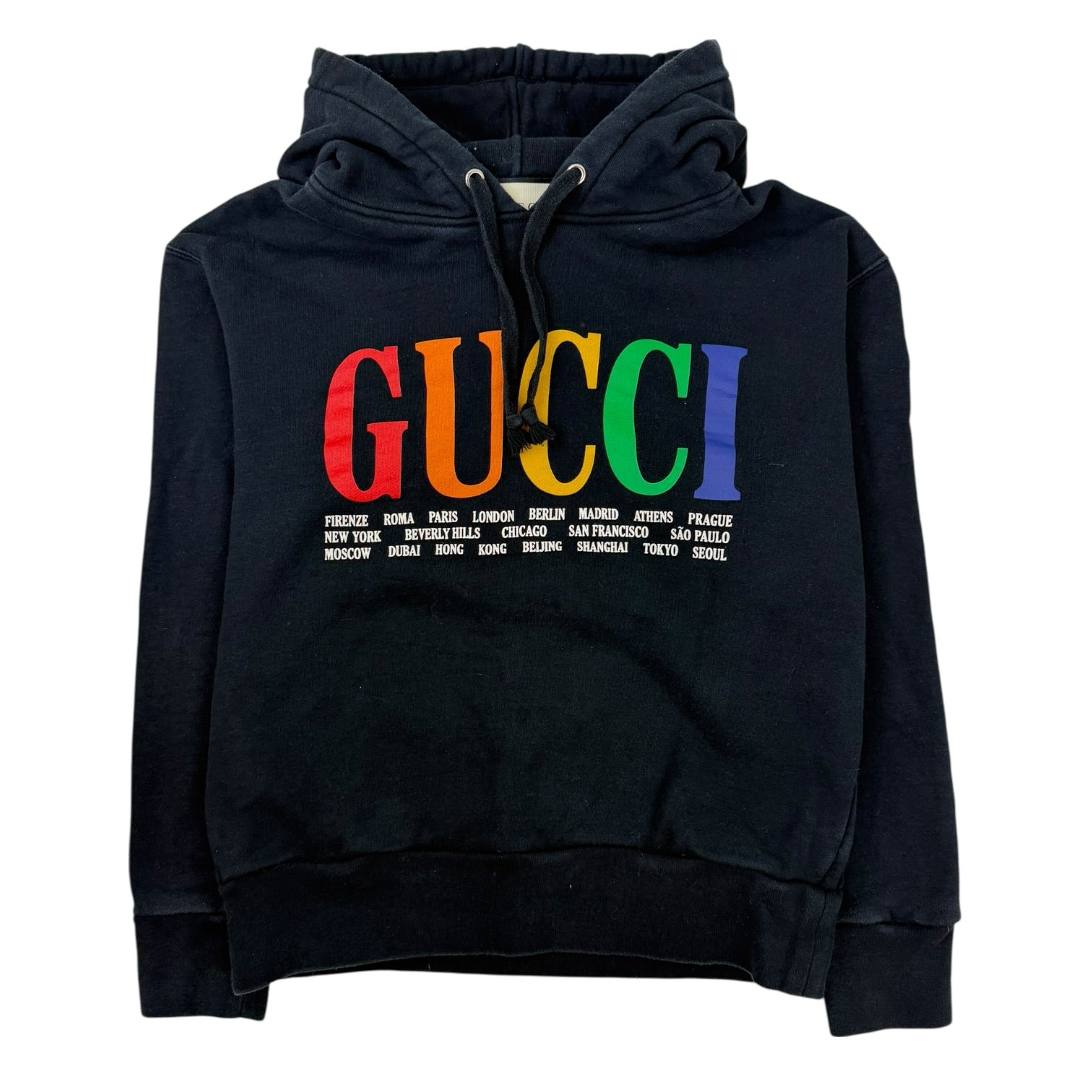Gucci Cities Hoodie Black