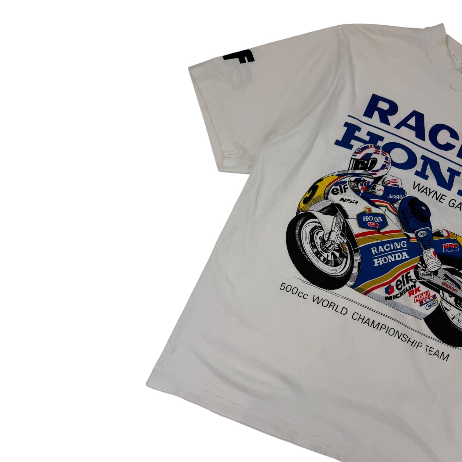 Vintage Honda Racing T-Shirt White