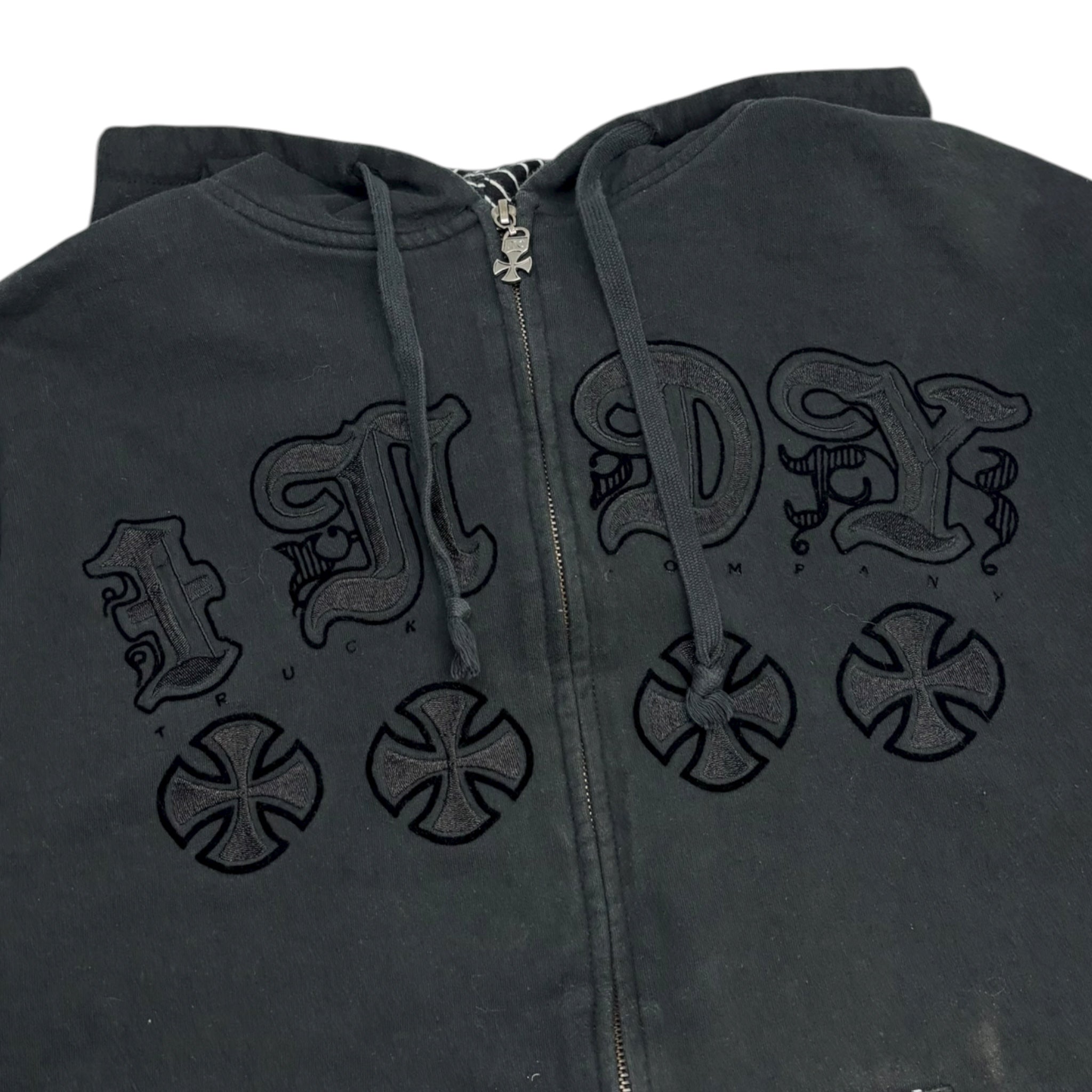 Vintage Y2K Independent Trucker Full-Zip Hoodie