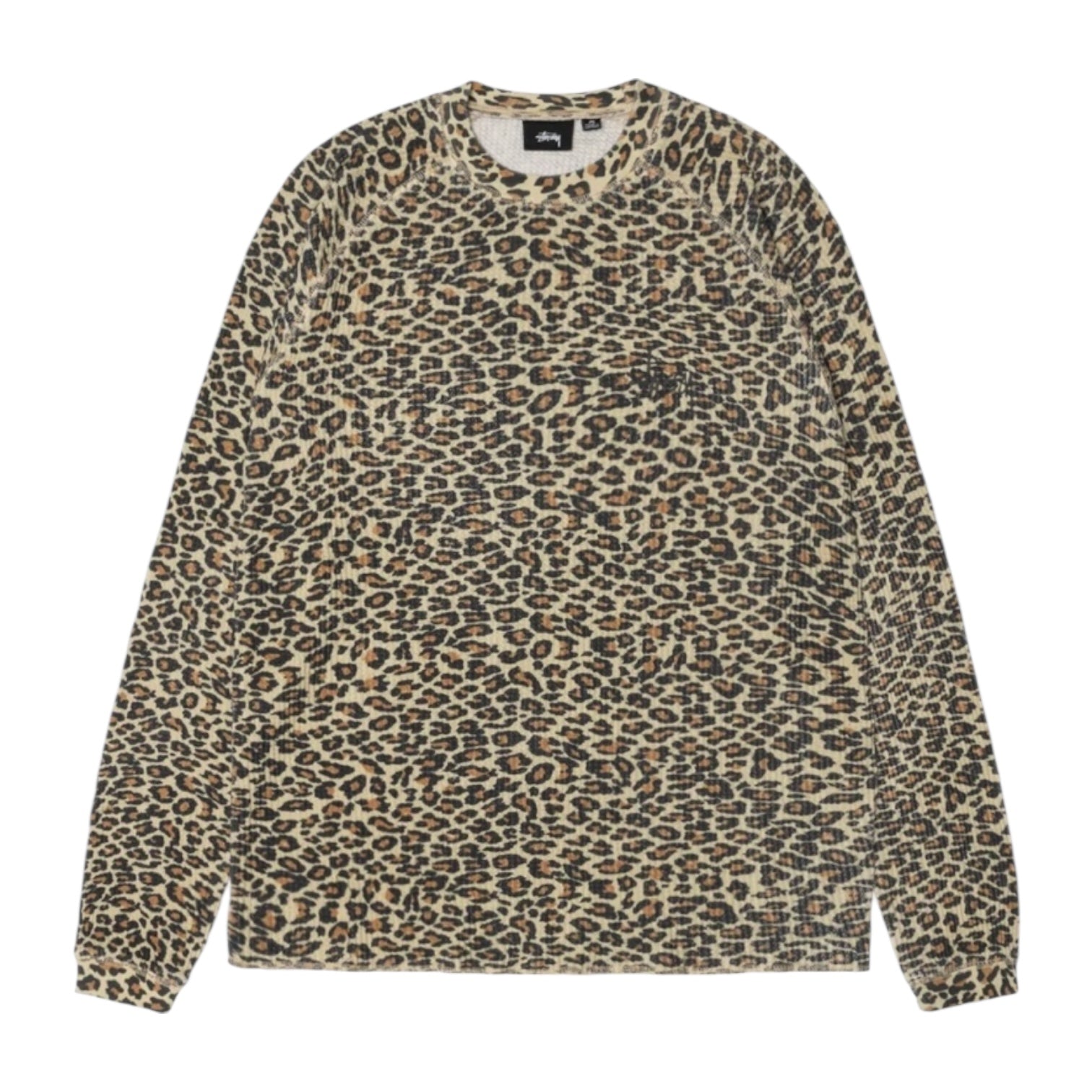 Stussy Basic Thermal Leopard L/S