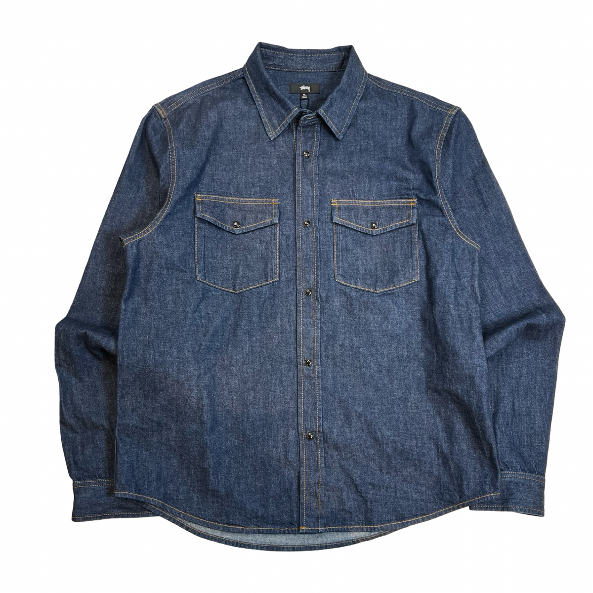 Stussy Denim Western Button Up Shirt