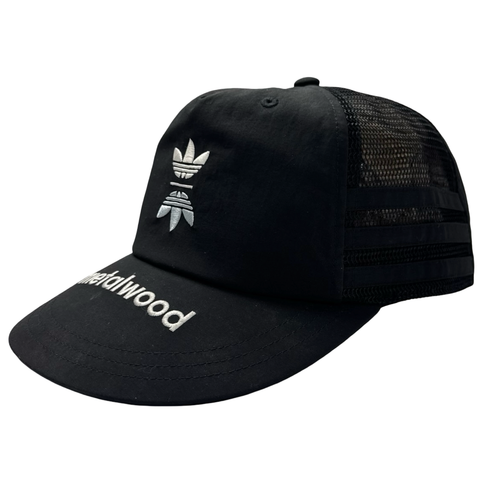 Metalwood x Adidas Trefoil Mirror Hat Black