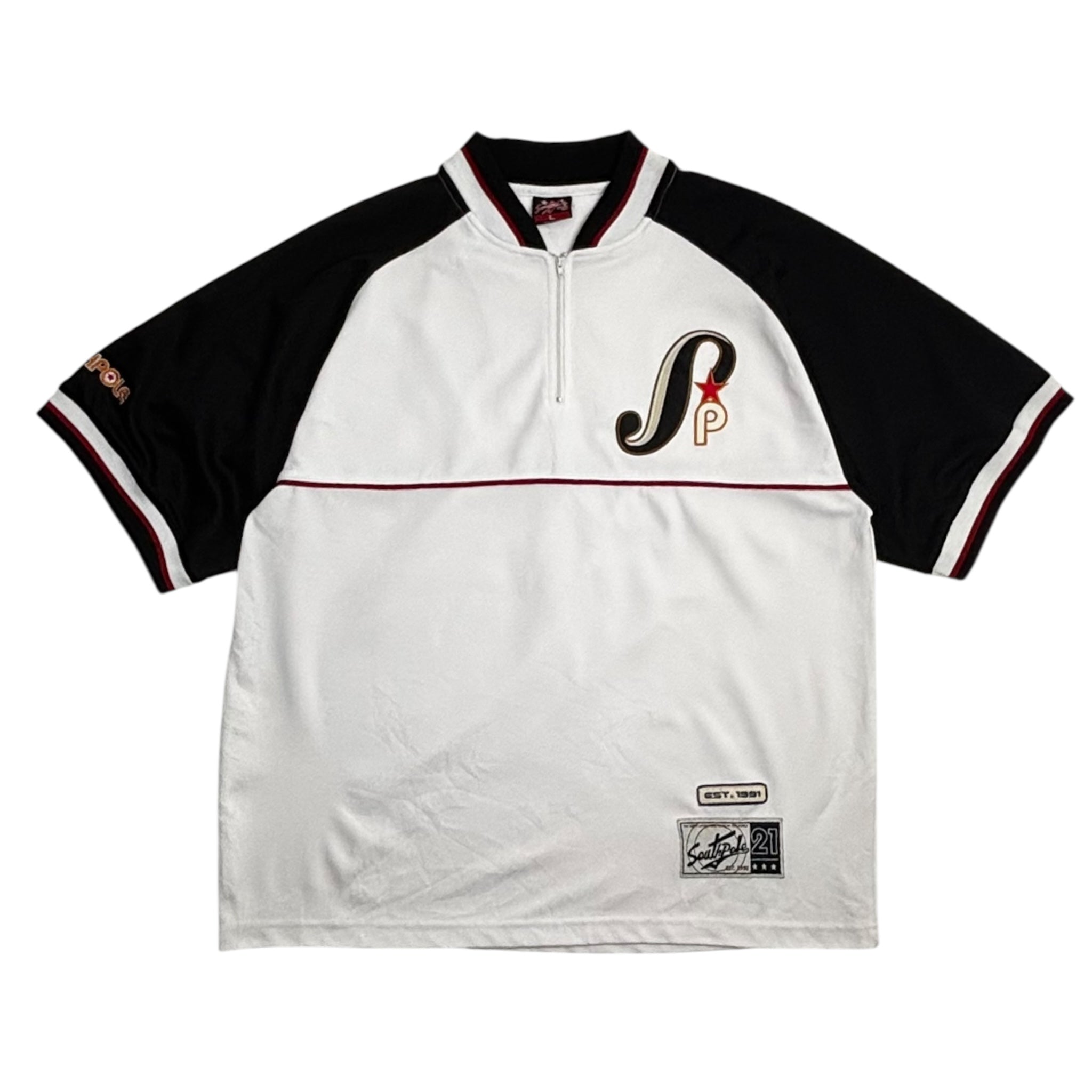 Vintage Y2K South Pole Jersey Quarter Zip