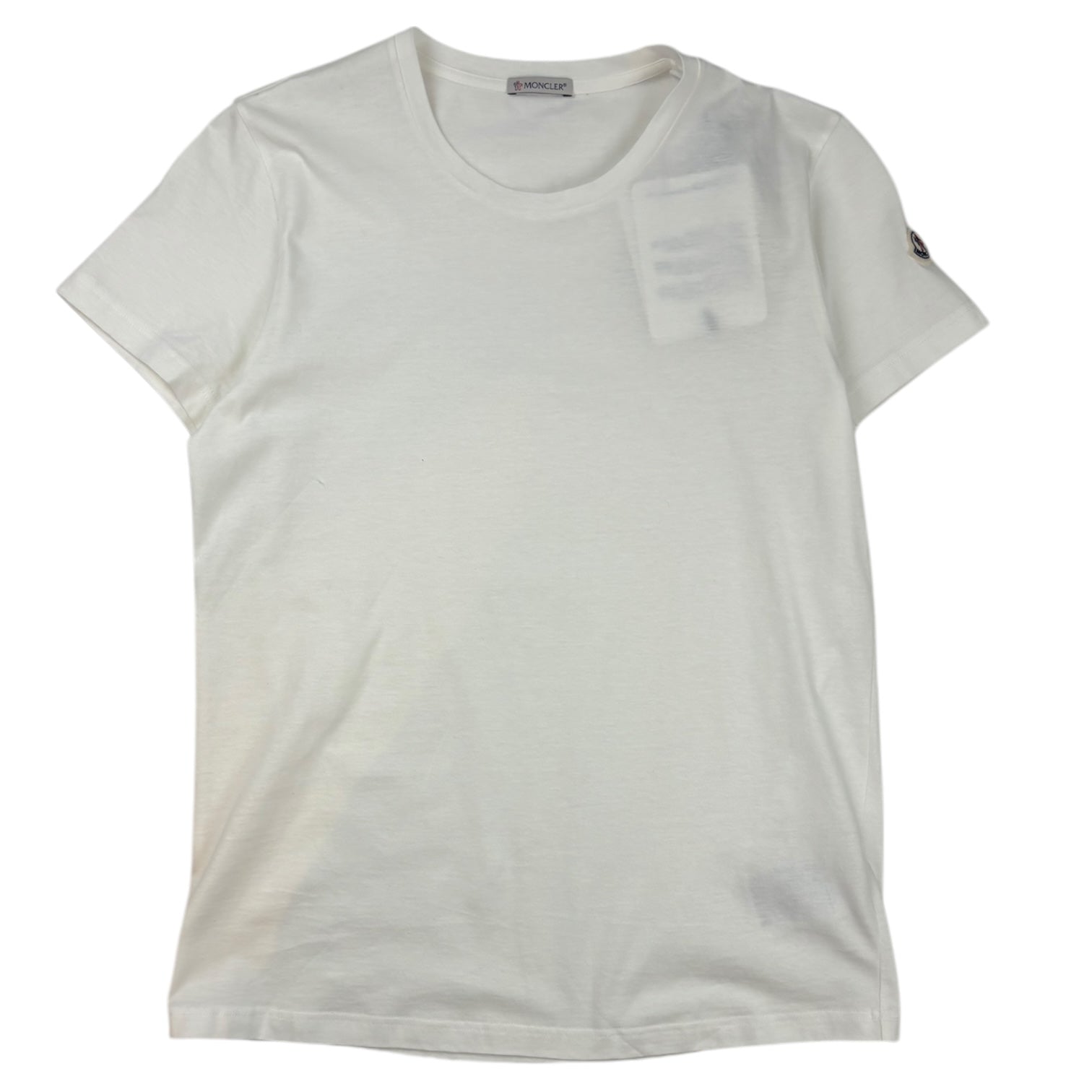 Moncler Women’s Emblem T-Shirt White